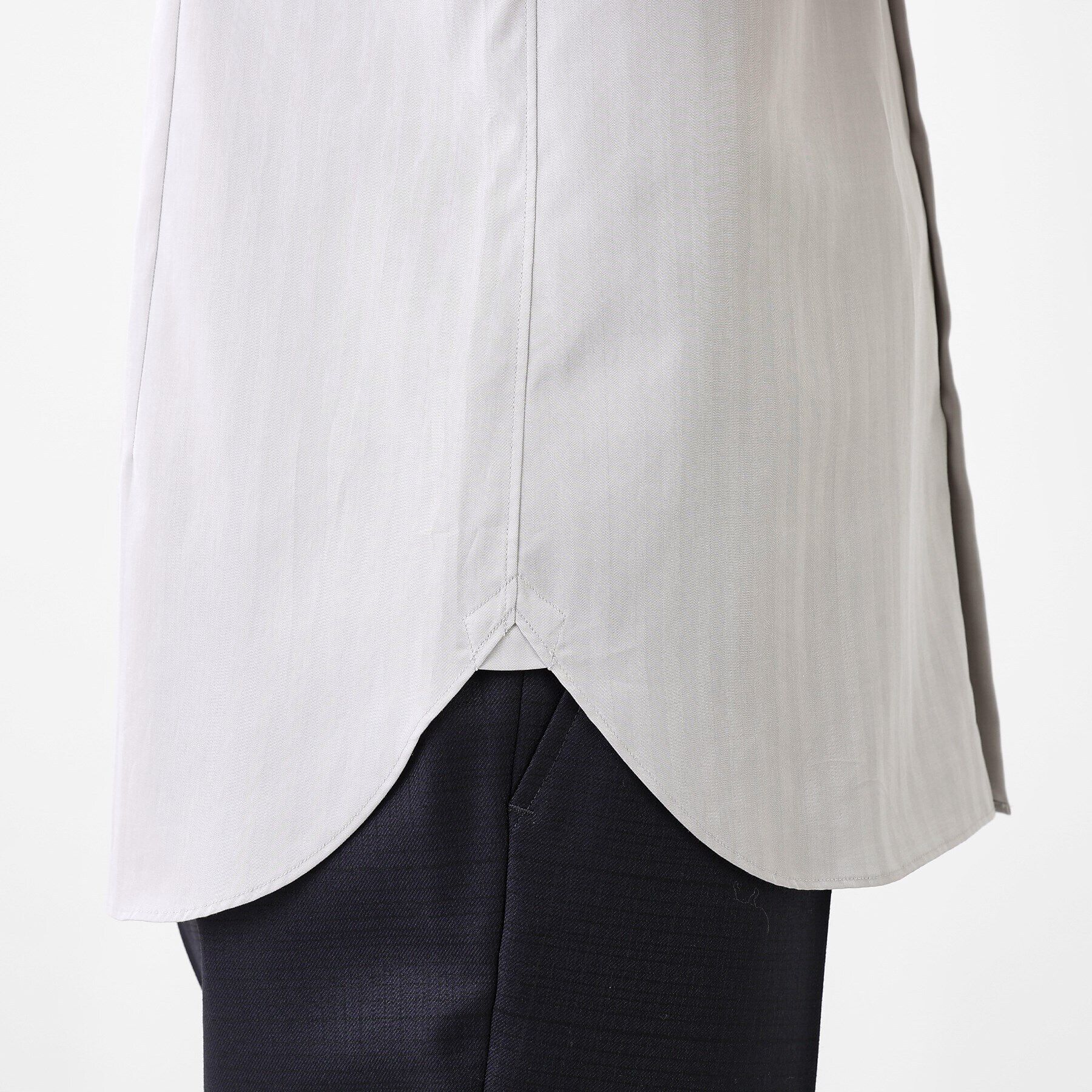 TAKEO KIKUCHI「【Made in JAPAN】ブライト ヘリンボン ドレスシャツ」|シャツ・ブラウス|