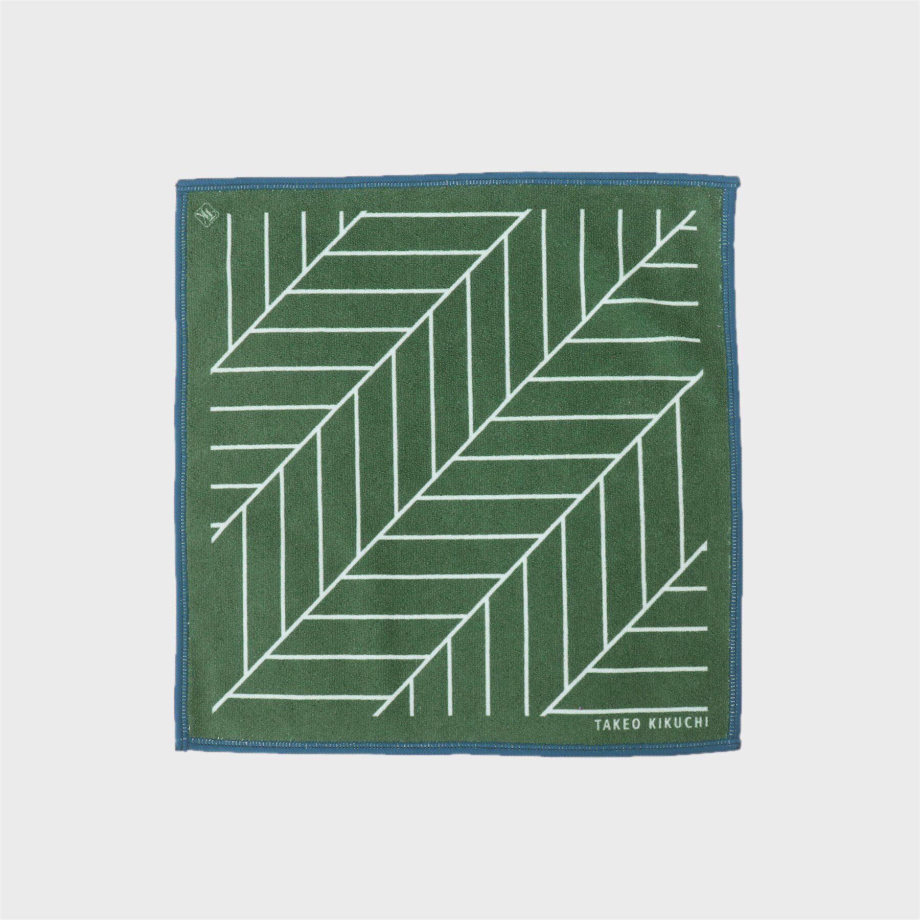 TAKEO KIKUCHI「矢絣フォンカチ」|ハンカチ|グリーン(024)