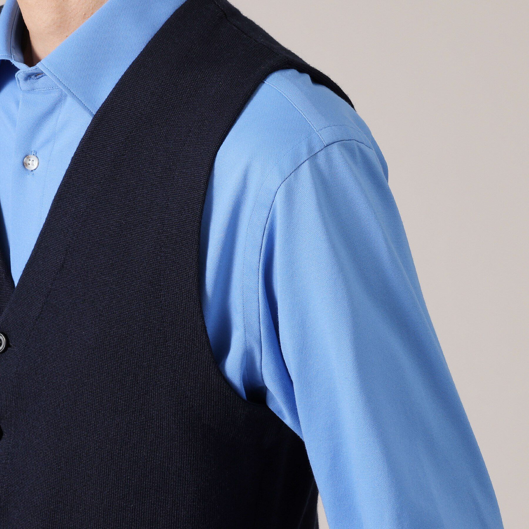 TAKEO KIKUCHI「【アンチピリング】ニット ジレ」|ニット・セーター|