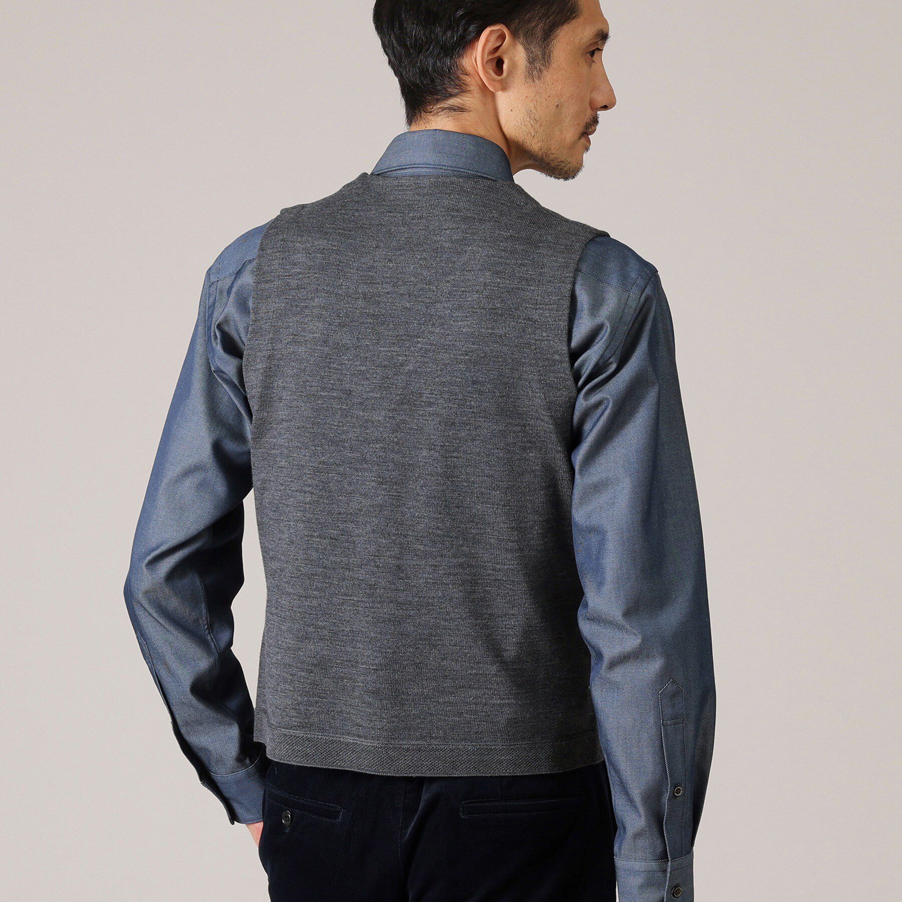 TAKEO KIKUCHI「【アンチピリング】ニット ジレ」|ニット・セーター|