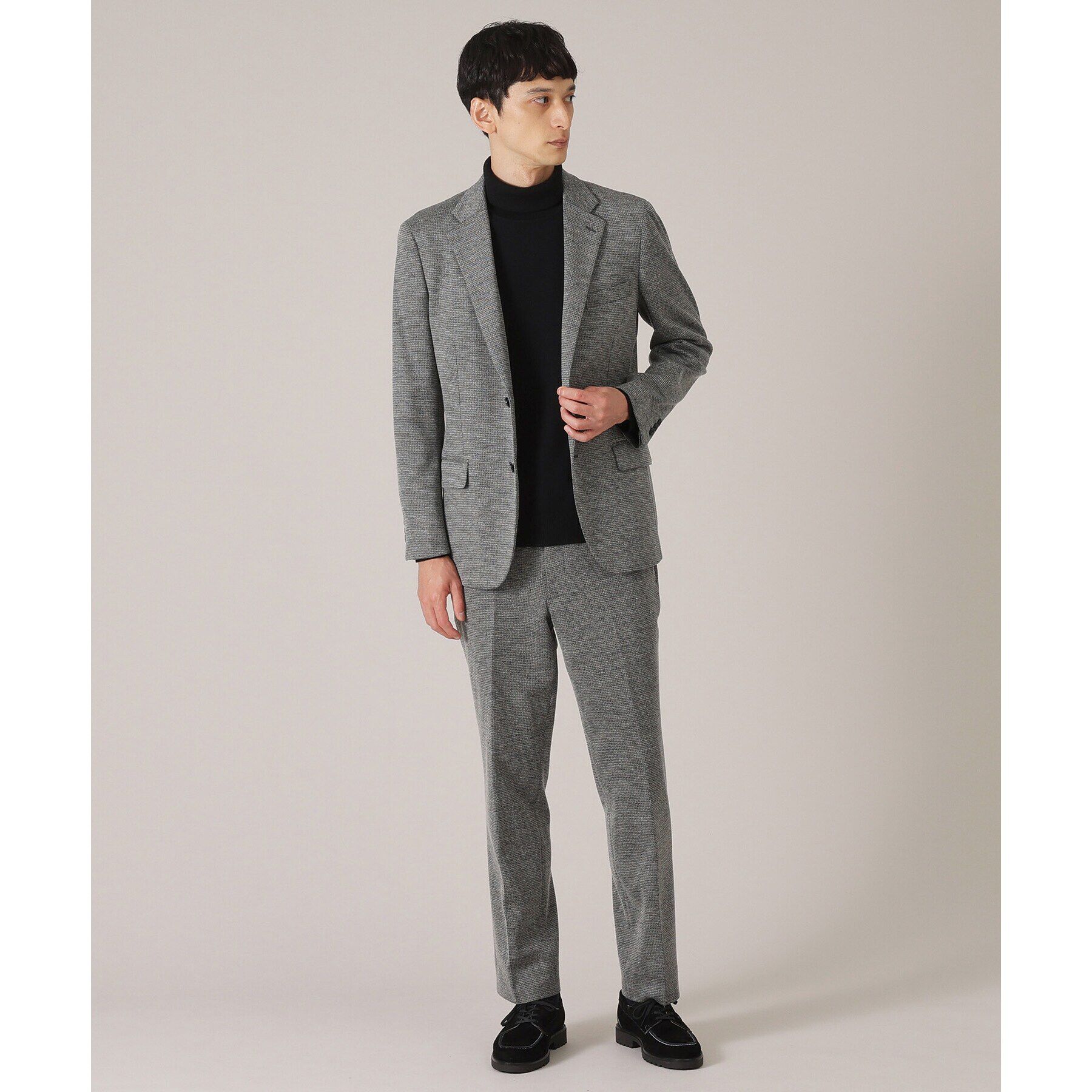 TAKEO KIKUCHI「【尾州織】ウールブレンド ムリネ千鳥パンツ / セットアップ対応」|その他|