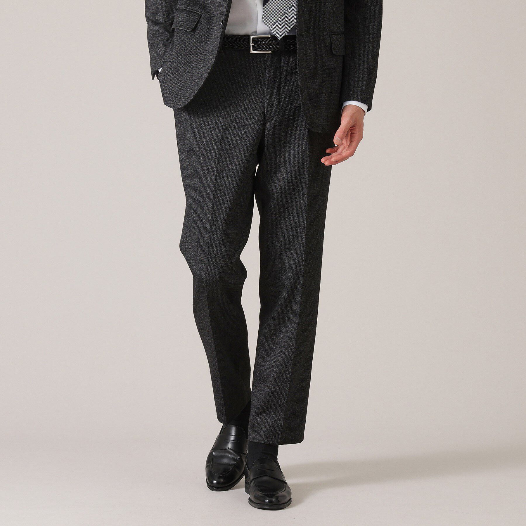 TAKEO KIKUCHI「【尾州織】ウールブレンド ムリネ千鳥パンツ / セットアップ対応」|その他|