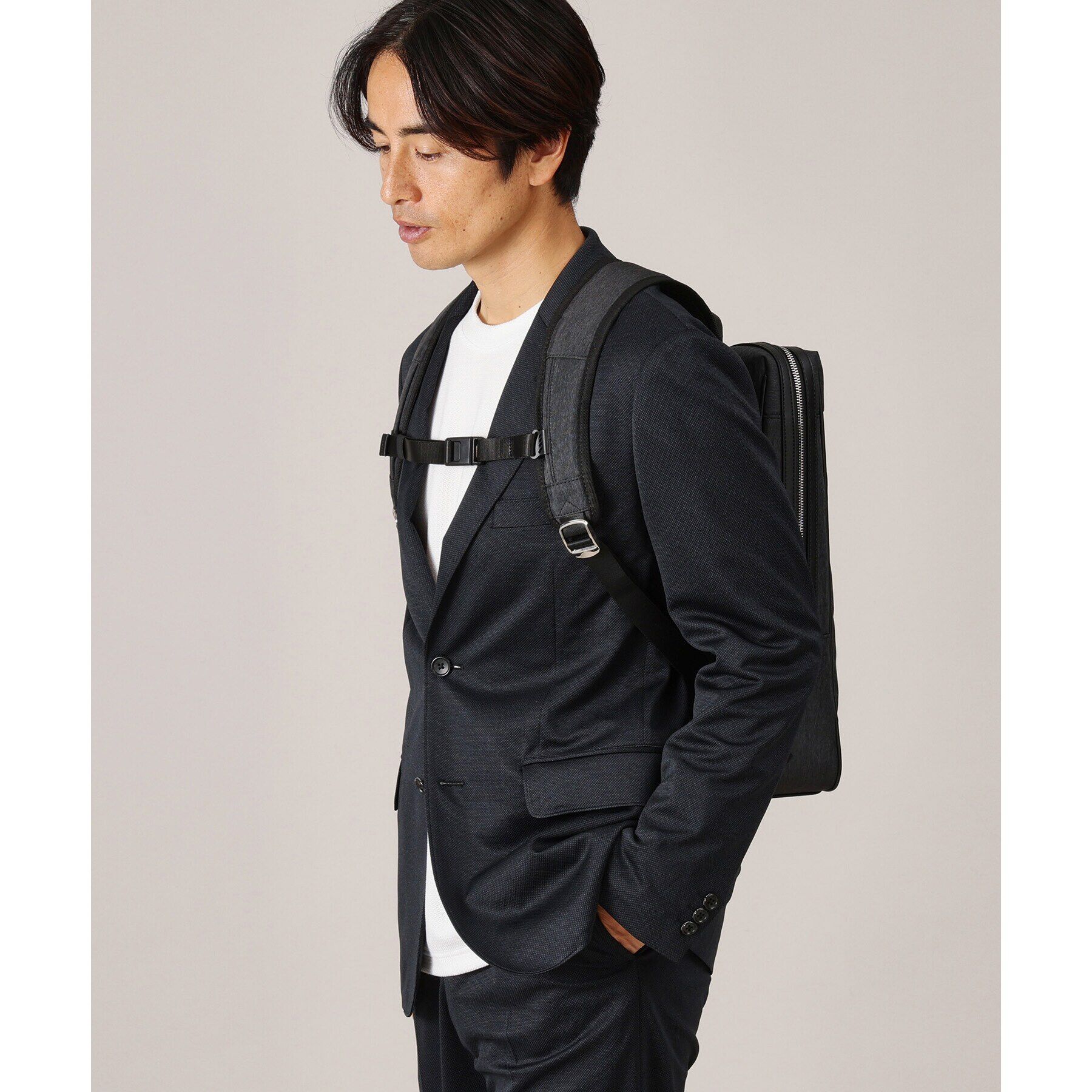 TAKEO KIKUCHI「ヘアラインスリム リュック」|リュック|