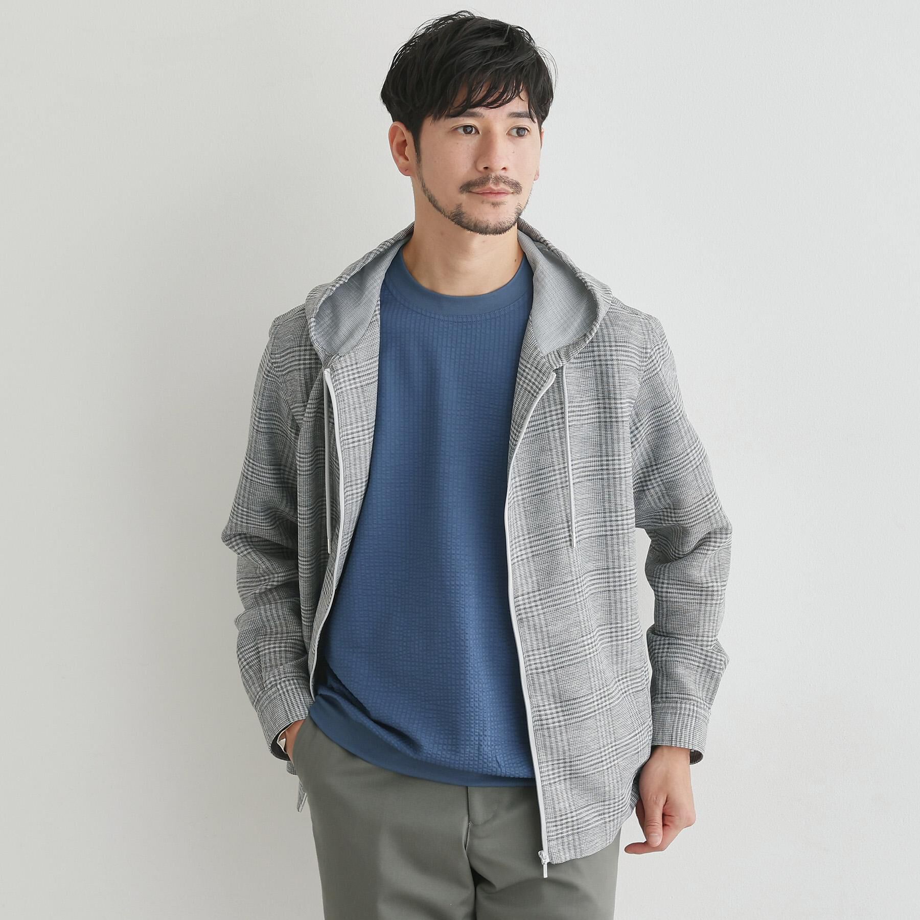 TAKEO KIKUCHI「【抗菌防臭】サッカージャージプルオーバー」|Tシャツ・カットソー|