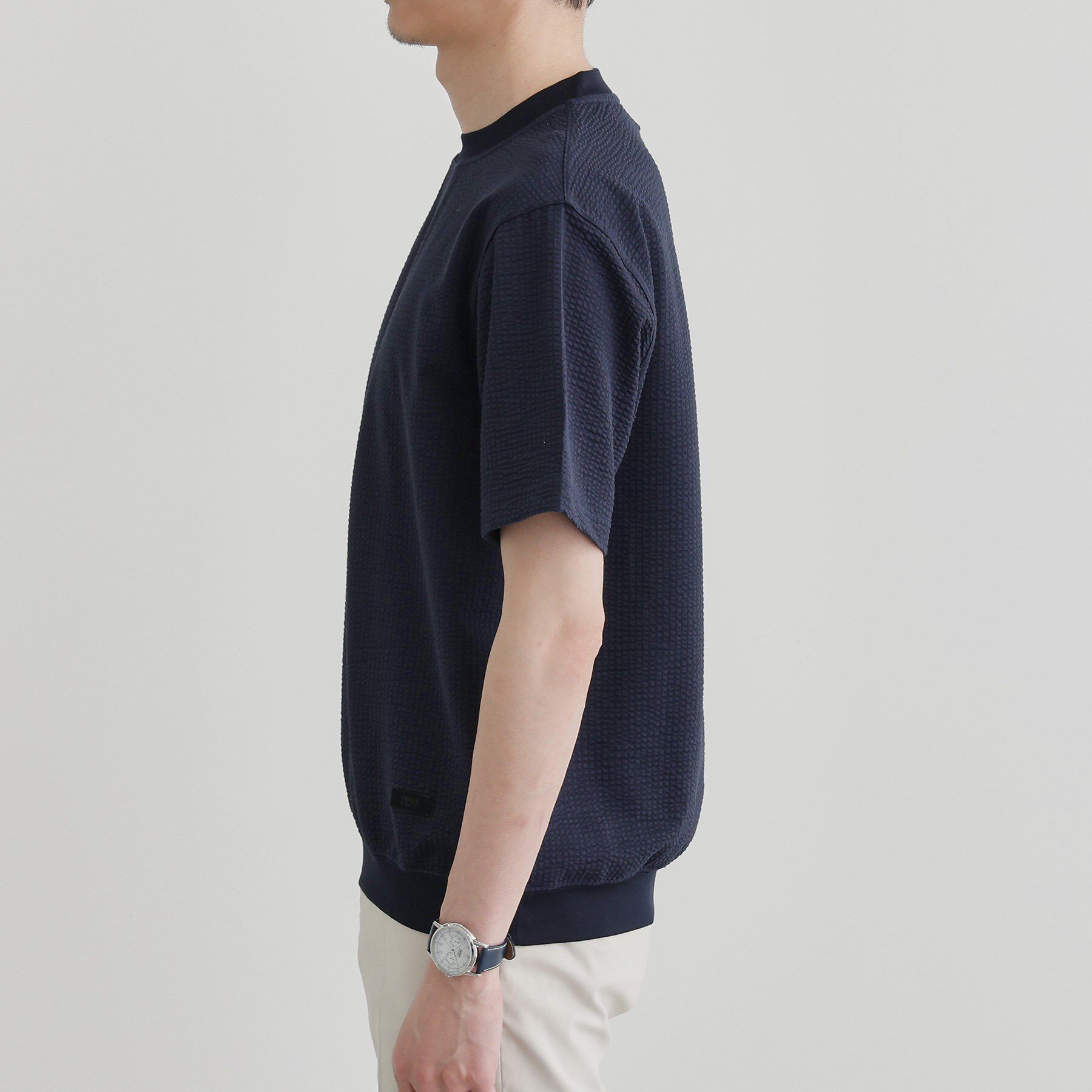 TAKEO KIKUCHI「【抗菌防臭】サッカージャージプルオーバー」|Tシャツ・カットソー|