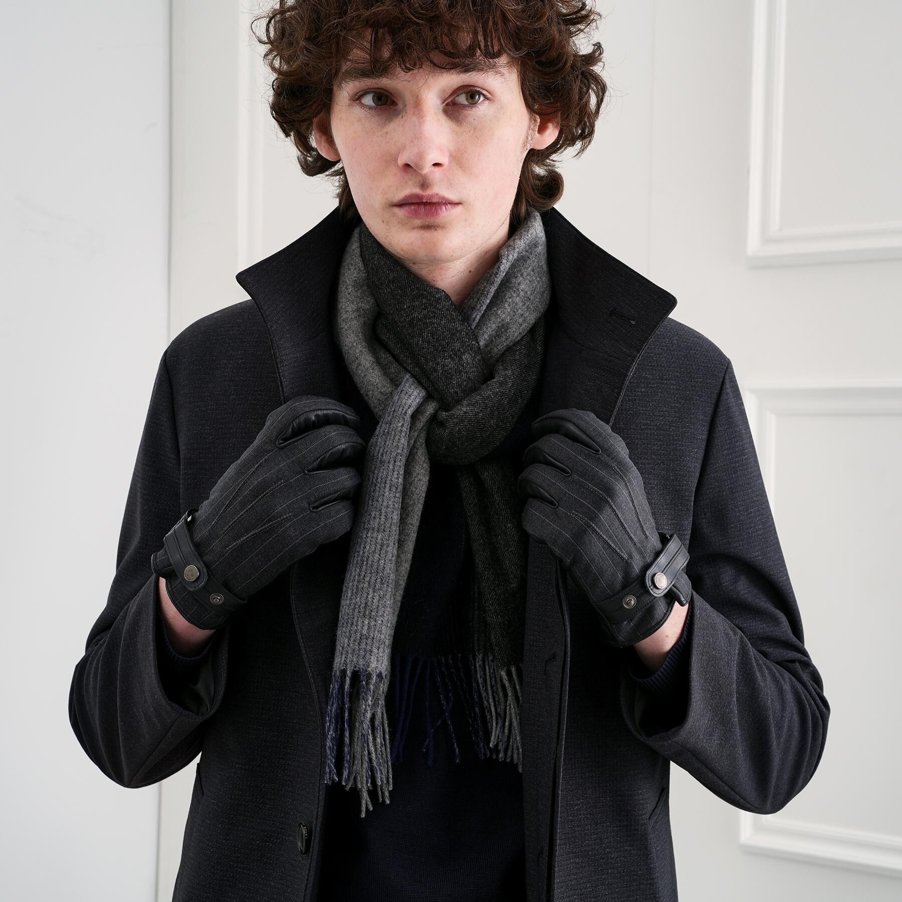 TAKEO KIKUCHI「【洗えるウールカシミヤ】 グラデーションマフラー」|ストール|