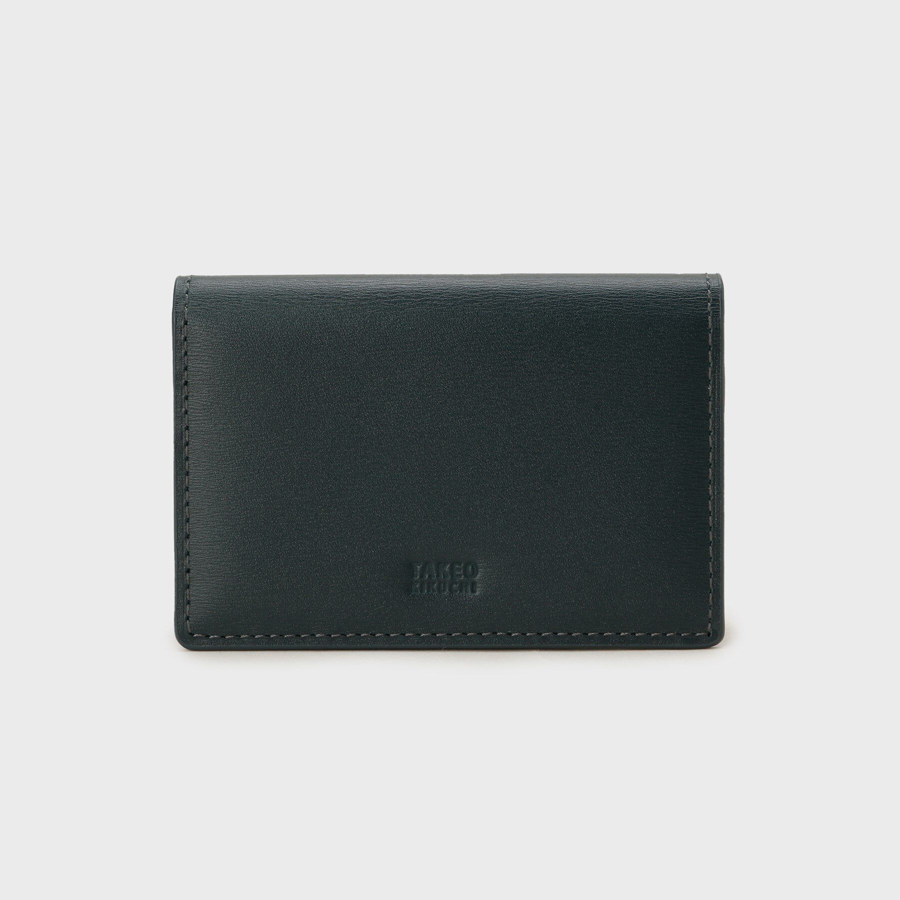 TAKEO KIKUCHI「【リップルグレイン】ベーシック名刺入れ」|名刺入れ・カードケース|ブルー(093)