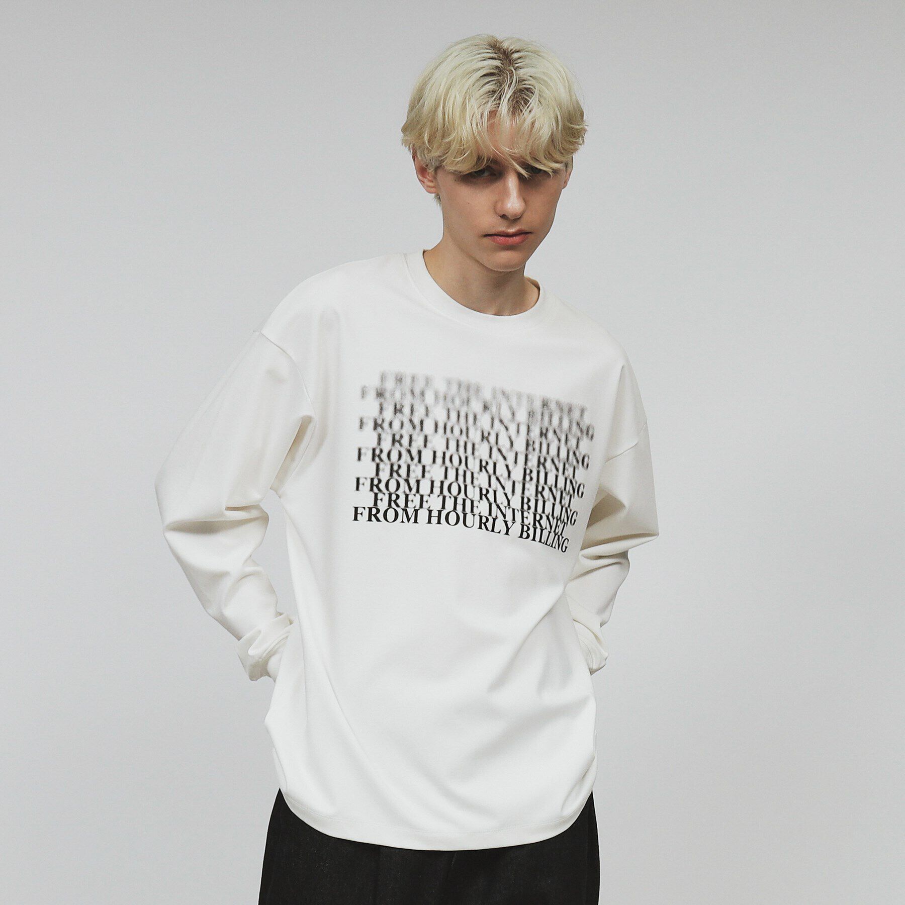 tk.TAKEO KIKUCHI「グラデーションレタードカットソー」|Tシャツ・カットソー|