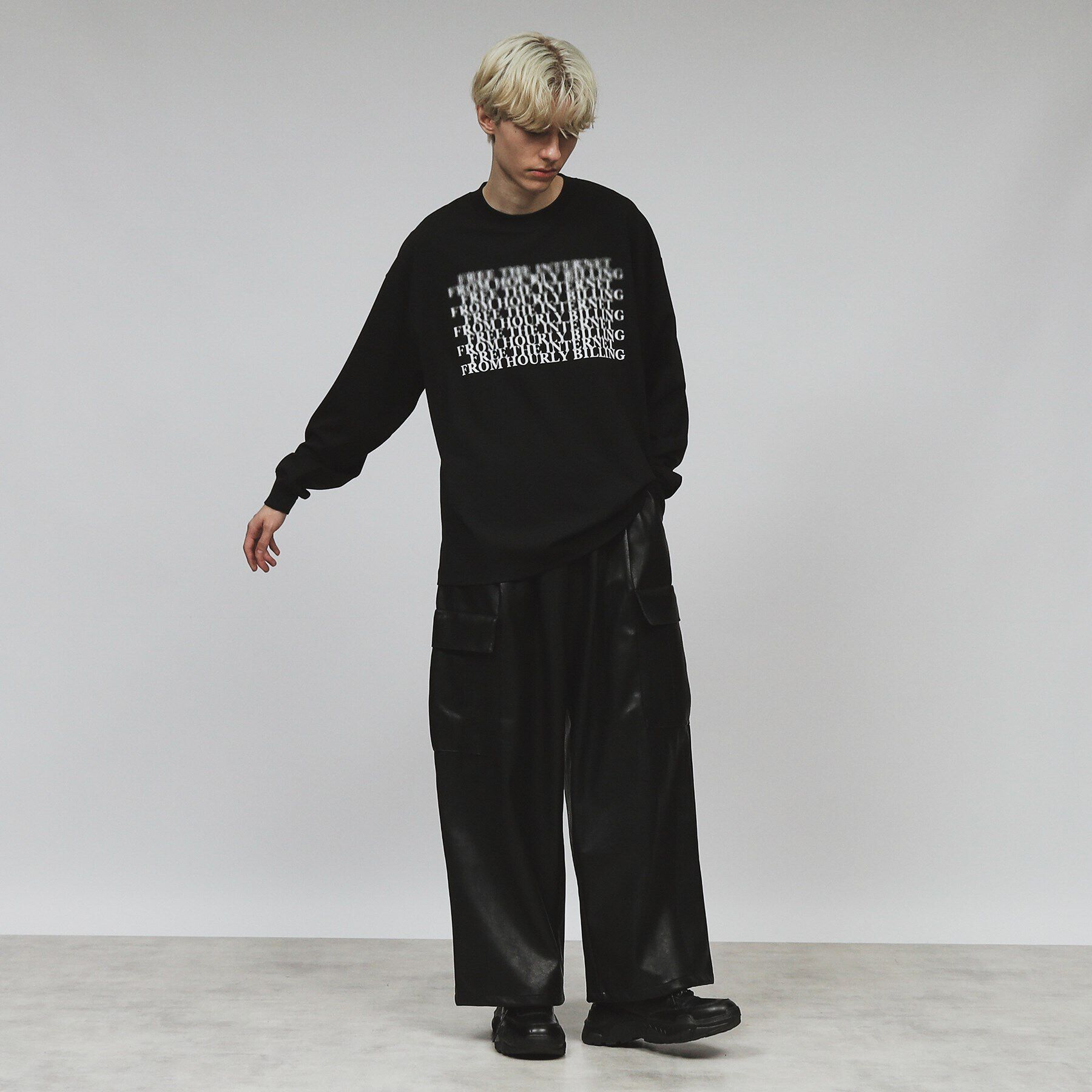 tk.TAKEO KIKUCHI「グラデーションレタードカットソー」|Tシャツ・カットソー|