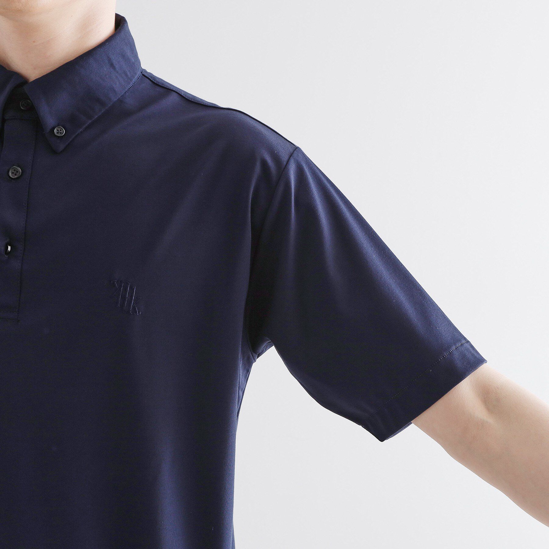 tk.TAKEO KIKUCHI「【マシンウォッシャブル】ハイゲージジャージストレッチポロシャツ」|ポロシャツ|