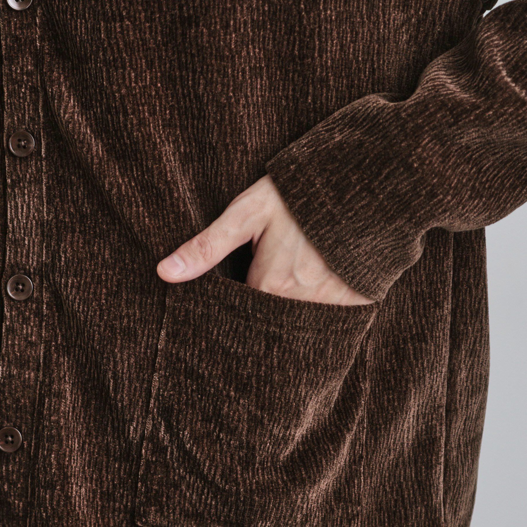 tk.TAKEO KIKUCHI「モールニットソーVカーディガン」|カーディガン|