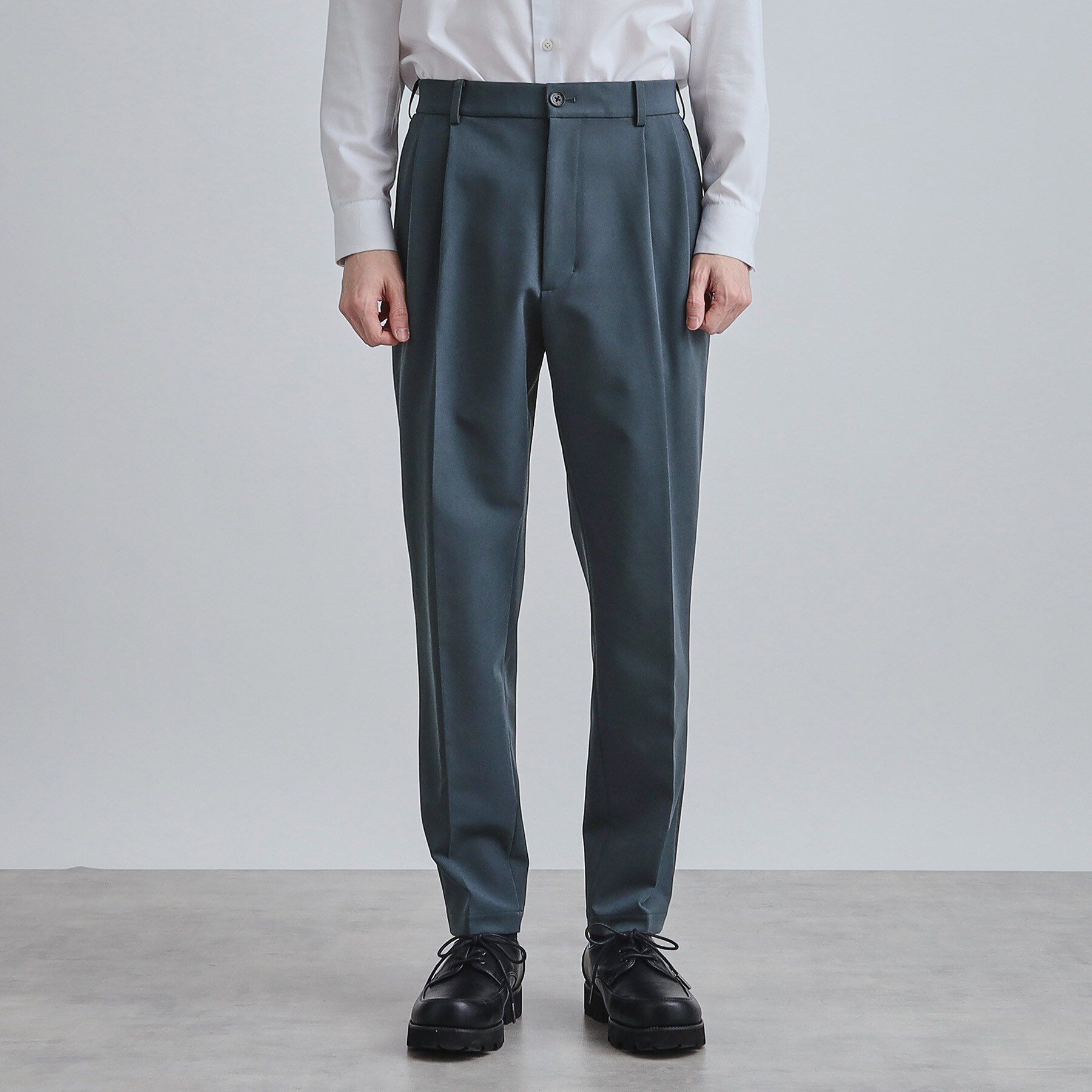 tk.TAKEO KIKUCHI「【セットアップ対応】360度ストレッチ ワイドテーパードパンツ」|その他|