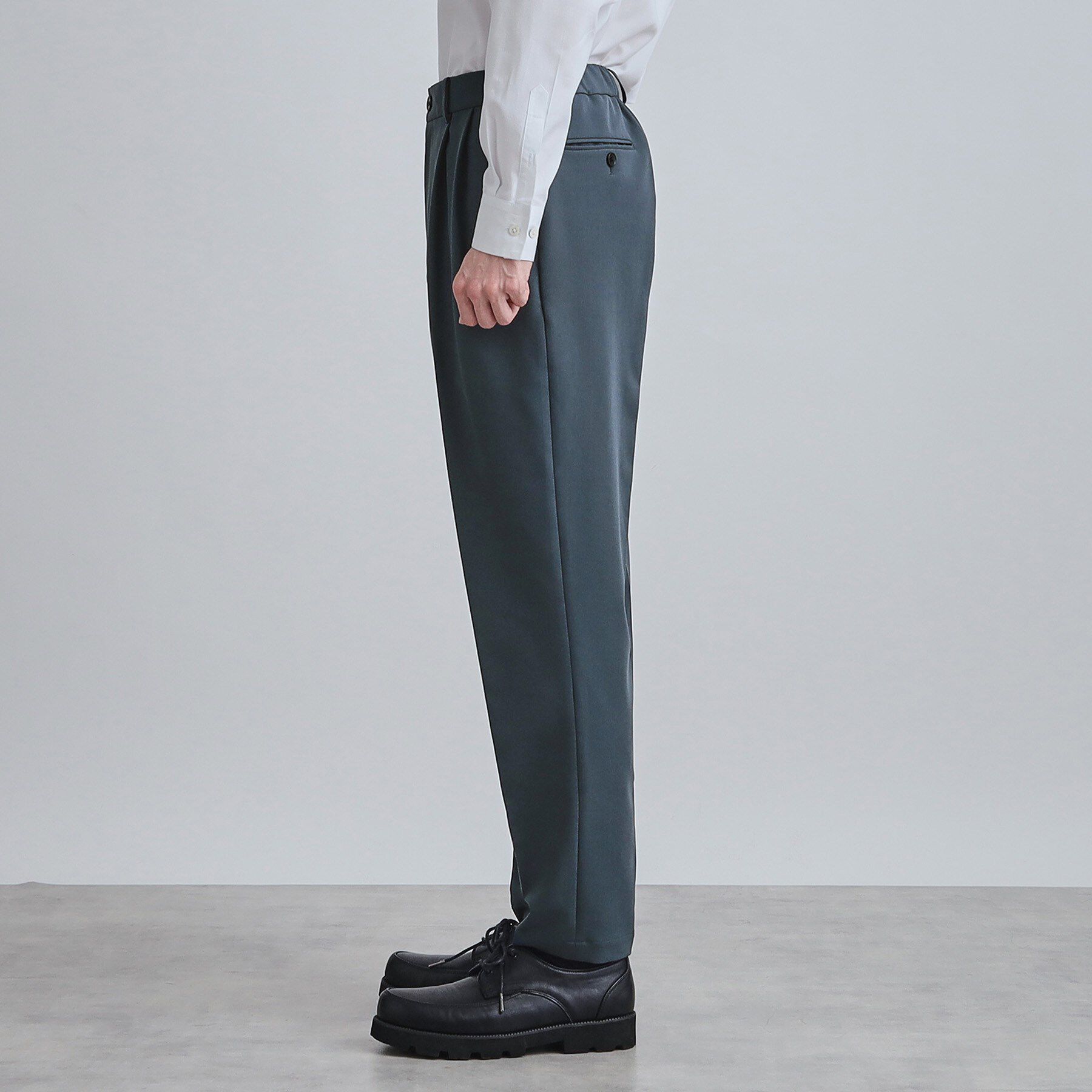 tk.TAKEO KIKUCHI「【セットアップ対応】360度ストレッチ ワイドテーパードパンツ」|その他|