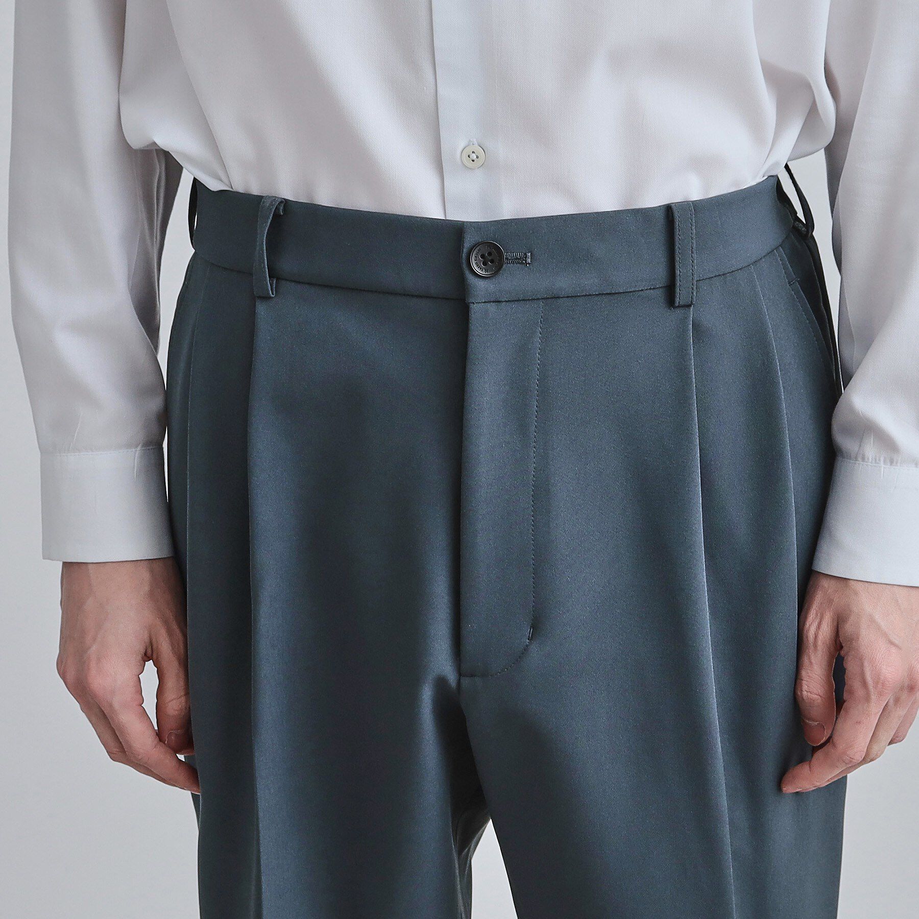 tk.TAKEO KIKUCHI「【セットアップ対応】360度ストレッチ ワイドテーパードパンツ」|その他|