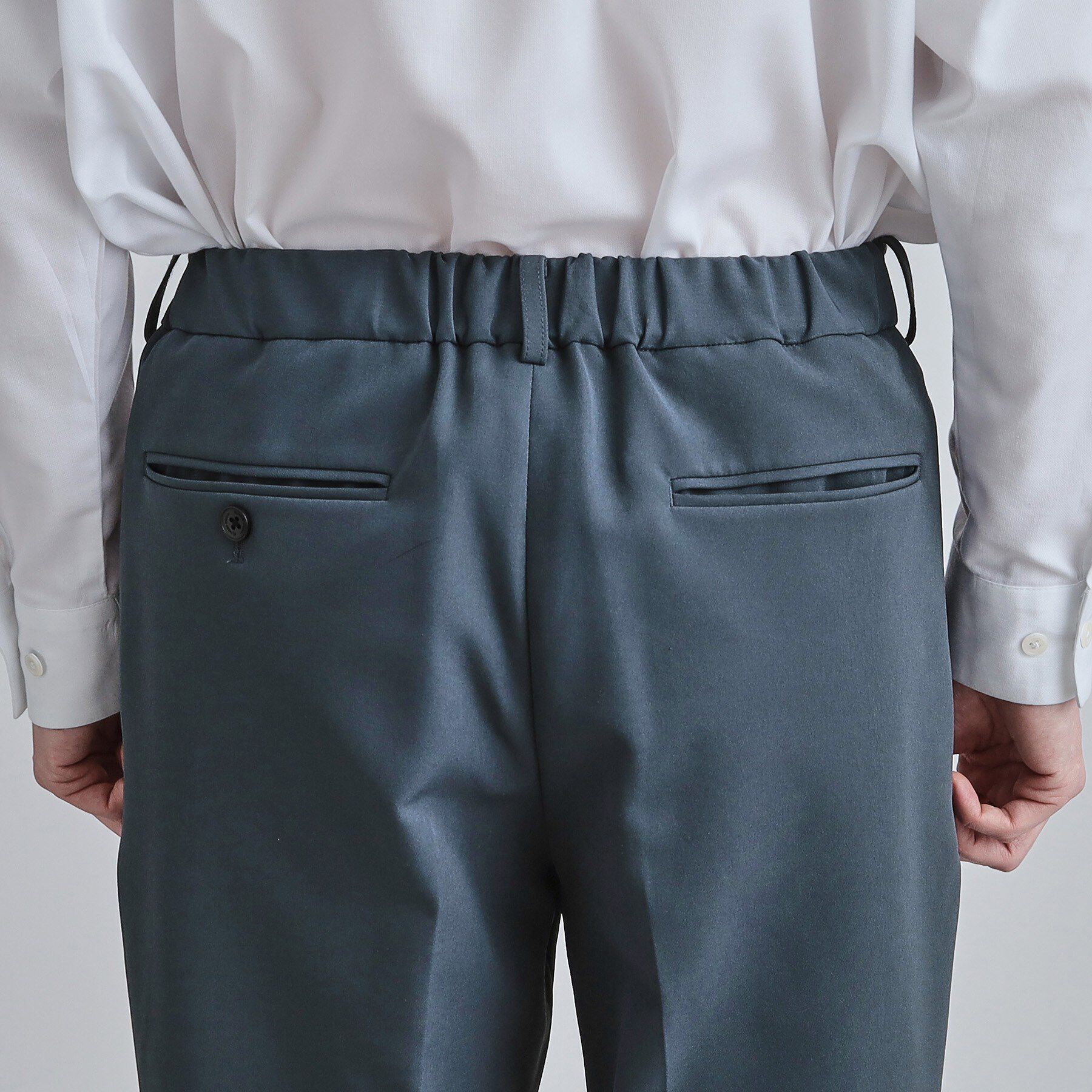 tk.TAKEO KIKUCHI「【セットアップ対応】360度ストレッチ ワイドテーパードパンツ」|その他|