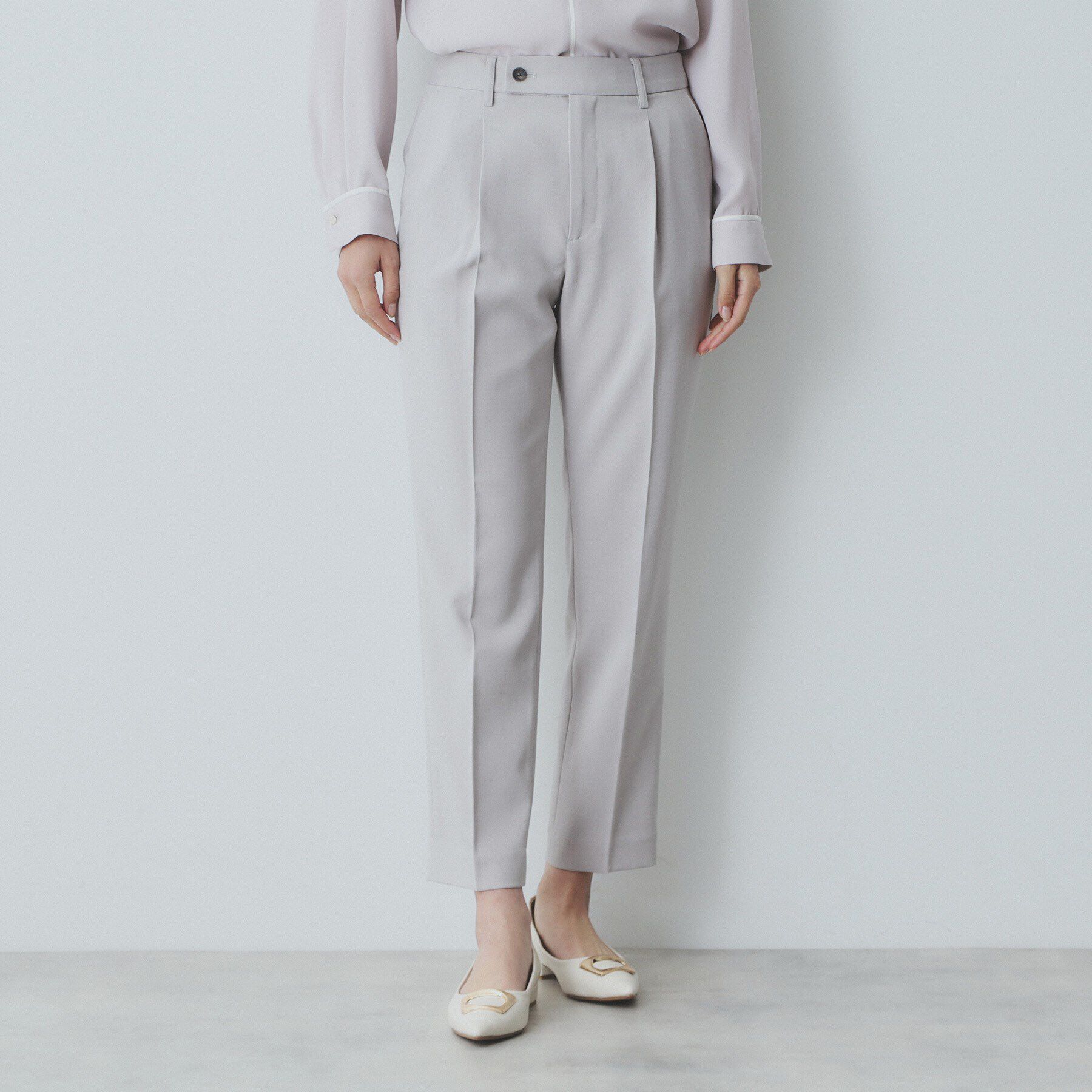 index「ドライタッチストレッチテーパードパンツ/セットアップ対応【洗濯機洗い可/イージーアイロン】」|その他|