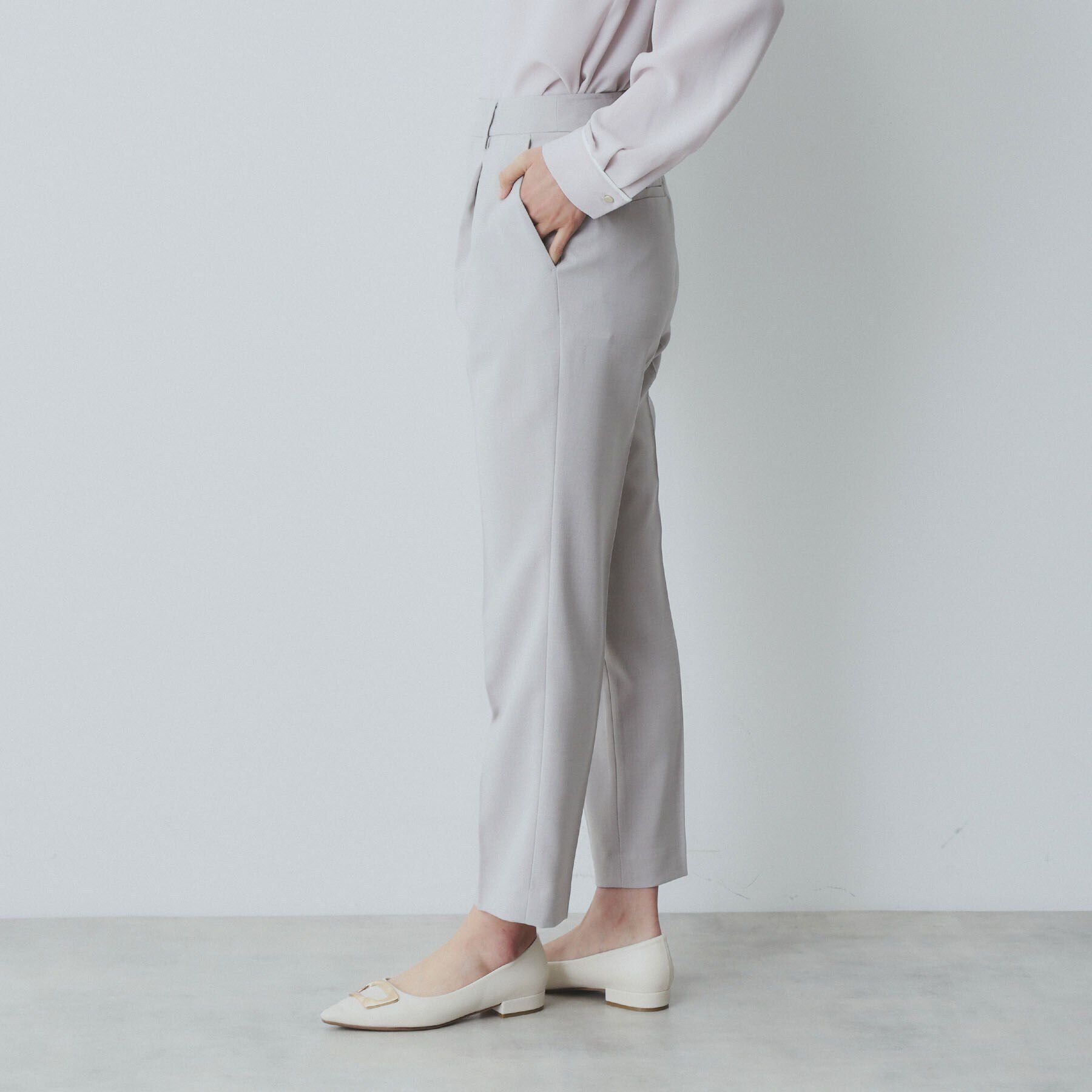 index「ドライタッチストレッチテーパードパンツ/セットアップ対応【洗濯機洗い可/イージーアイロン】」|その他|