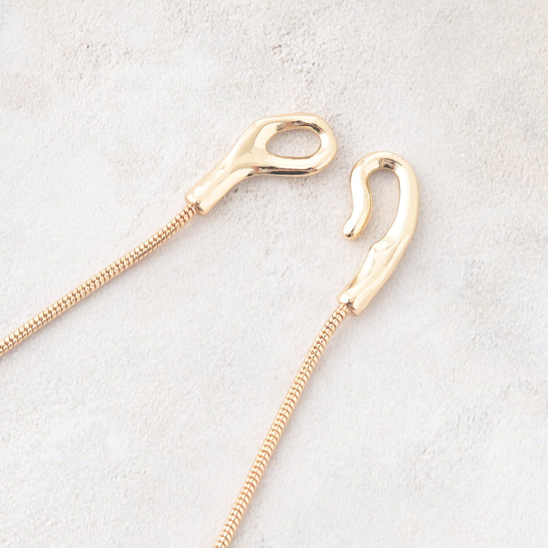 OPAQUE.CLIP「フックモチーフネックレス」|ネックレス|