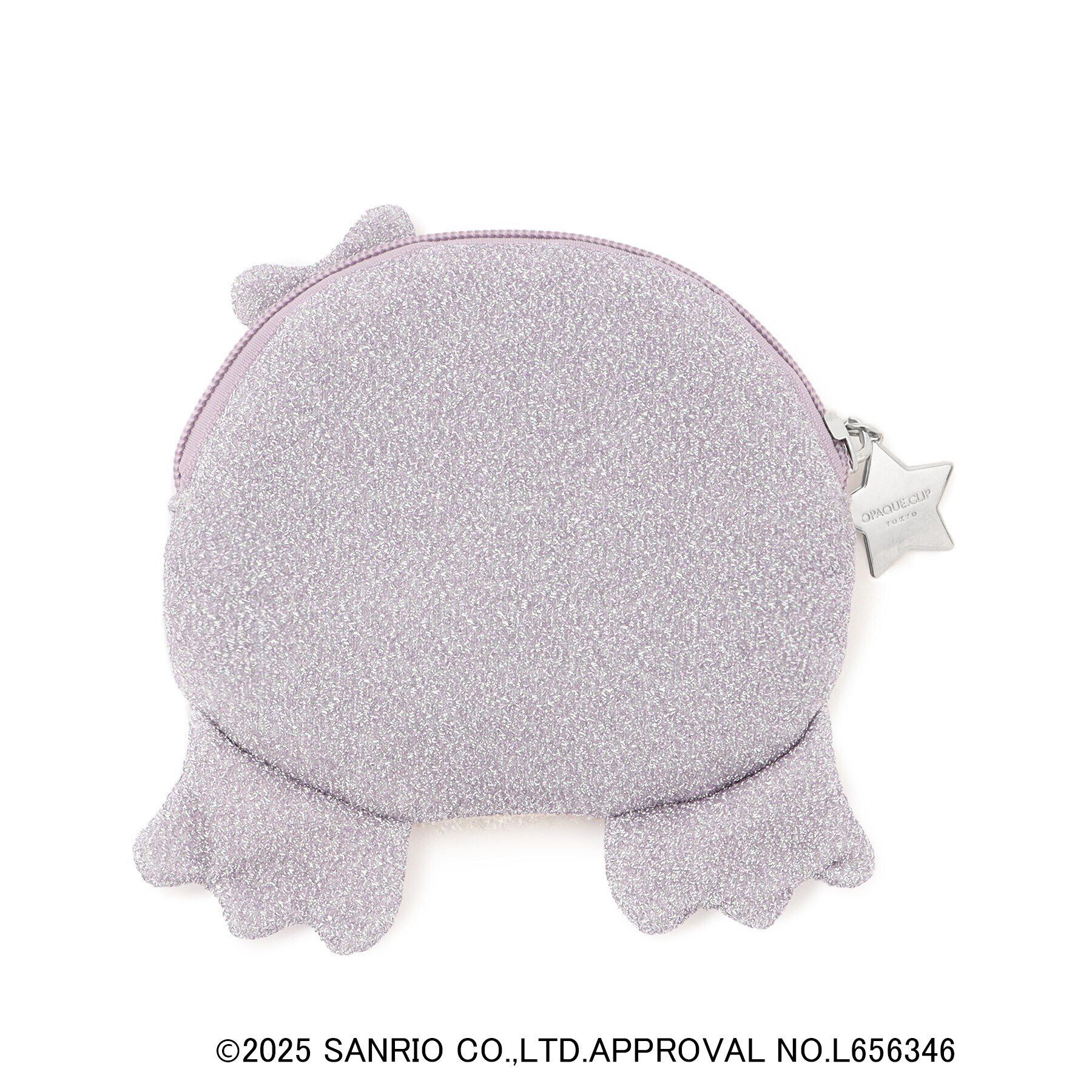 OPAQUE.CLIP「【リトルツインスターズコラボ】キキ＆ララ ララフェイス型フラットポーチ」|ポーチ|