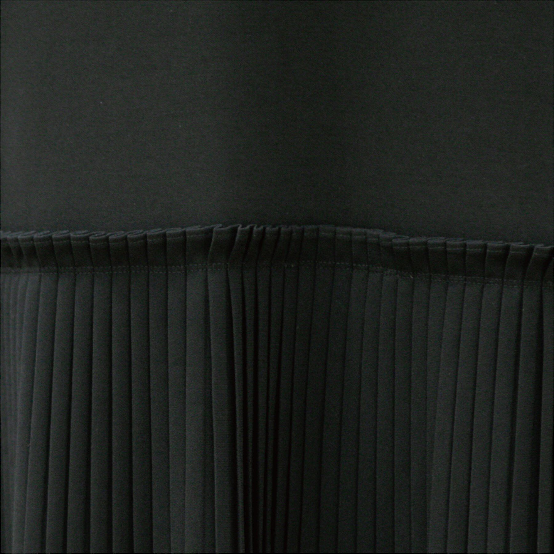 OPAQUE.CLIP「プリーツ切替ノースリーブワンピース【洗濯機洗い可】」|ワンピース|