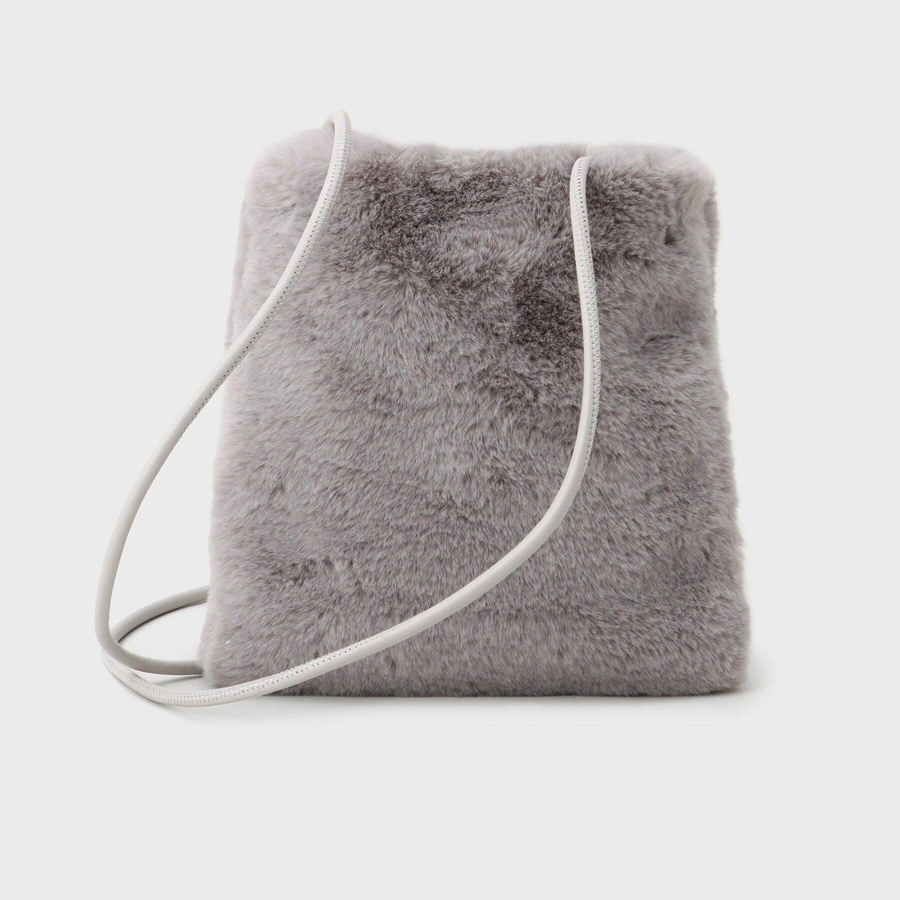 OPAQUE.CLIP「【11色展開】フェイクファースクエアミニポシェット」|ショルダー・メッセンジャー|