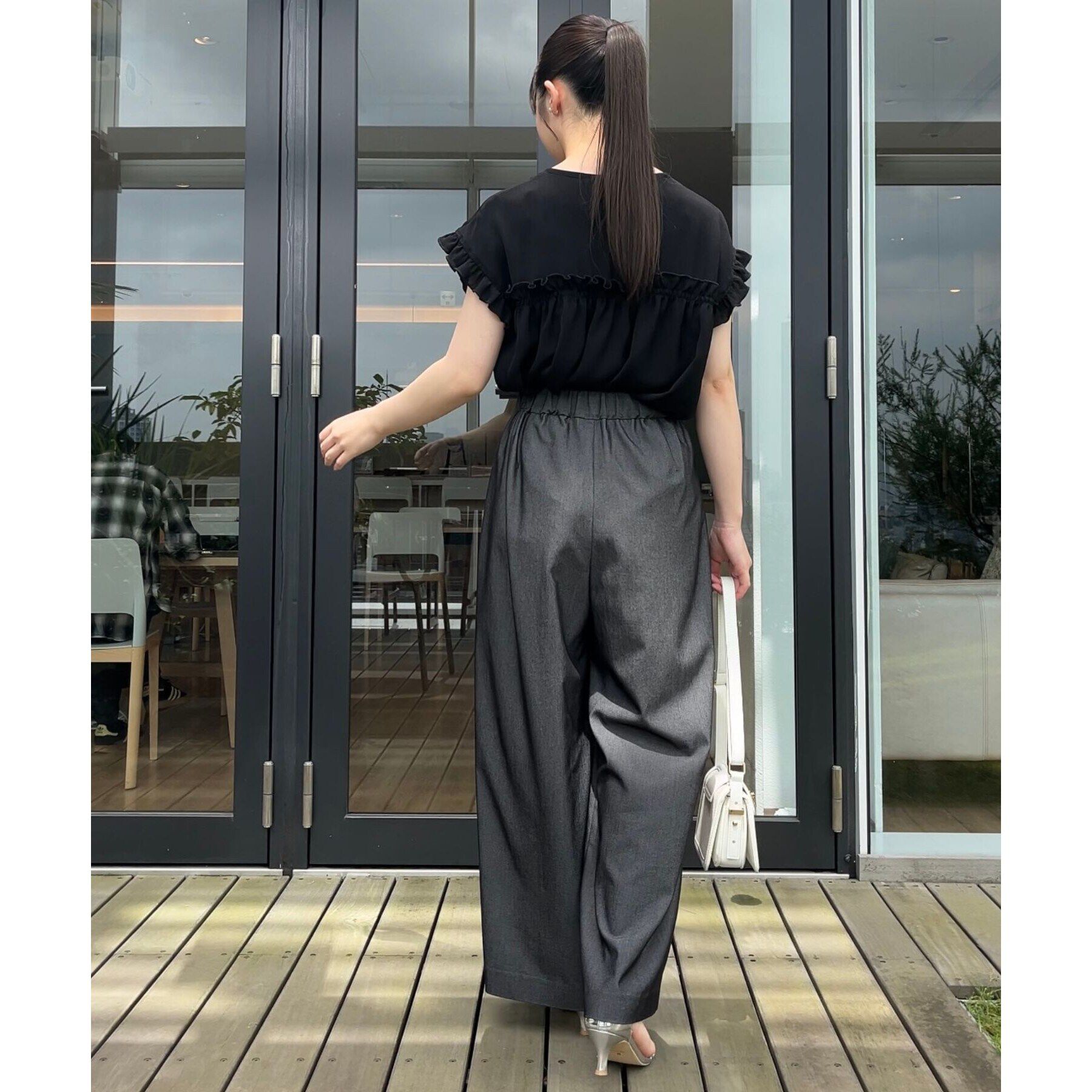 Couture broach「【インしないでキマる長め丈】フリルデザインチュニック」|チュニック|