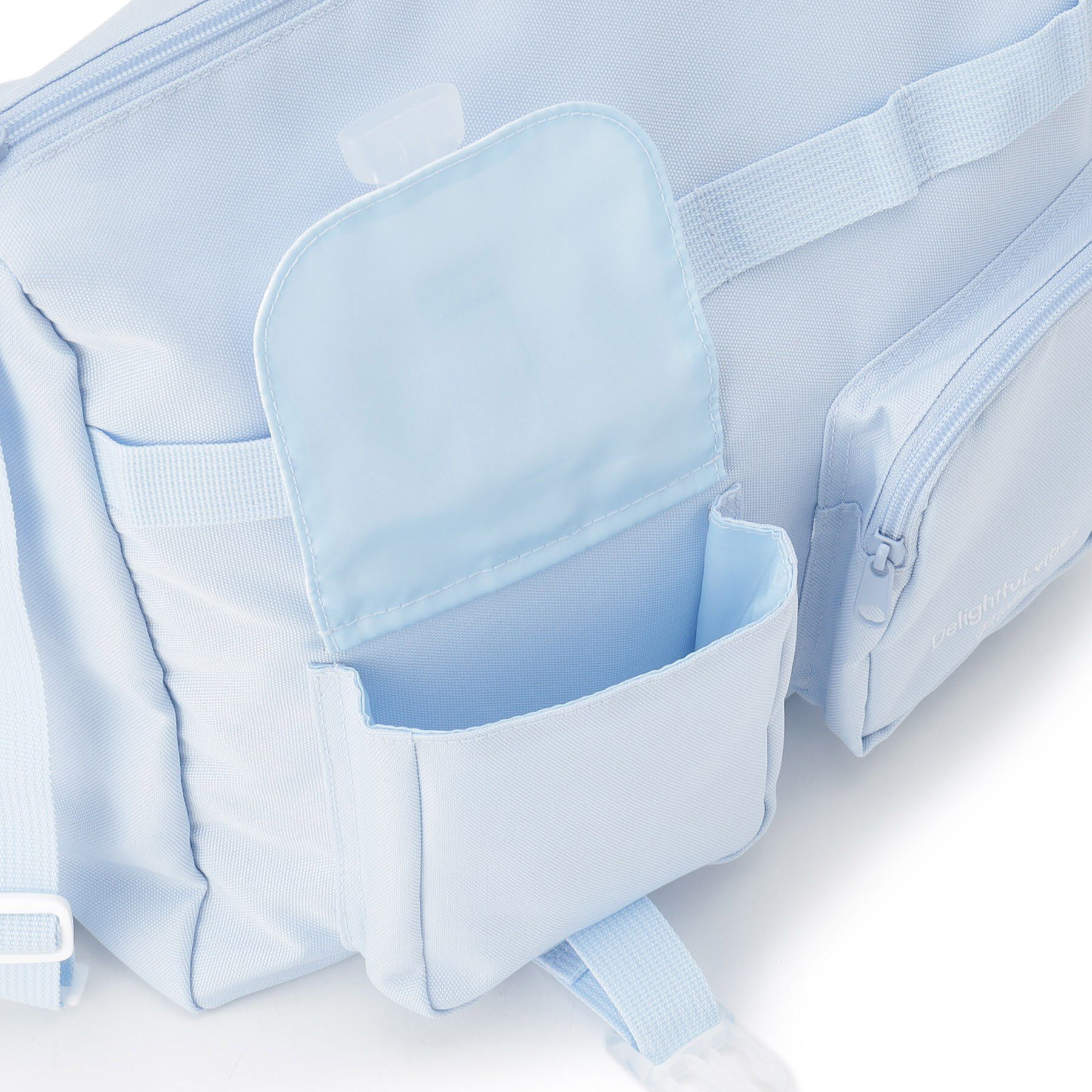 PINK-latte「ダブルポケット3WAYショルダー」|ショルダー・メッセンジャー|