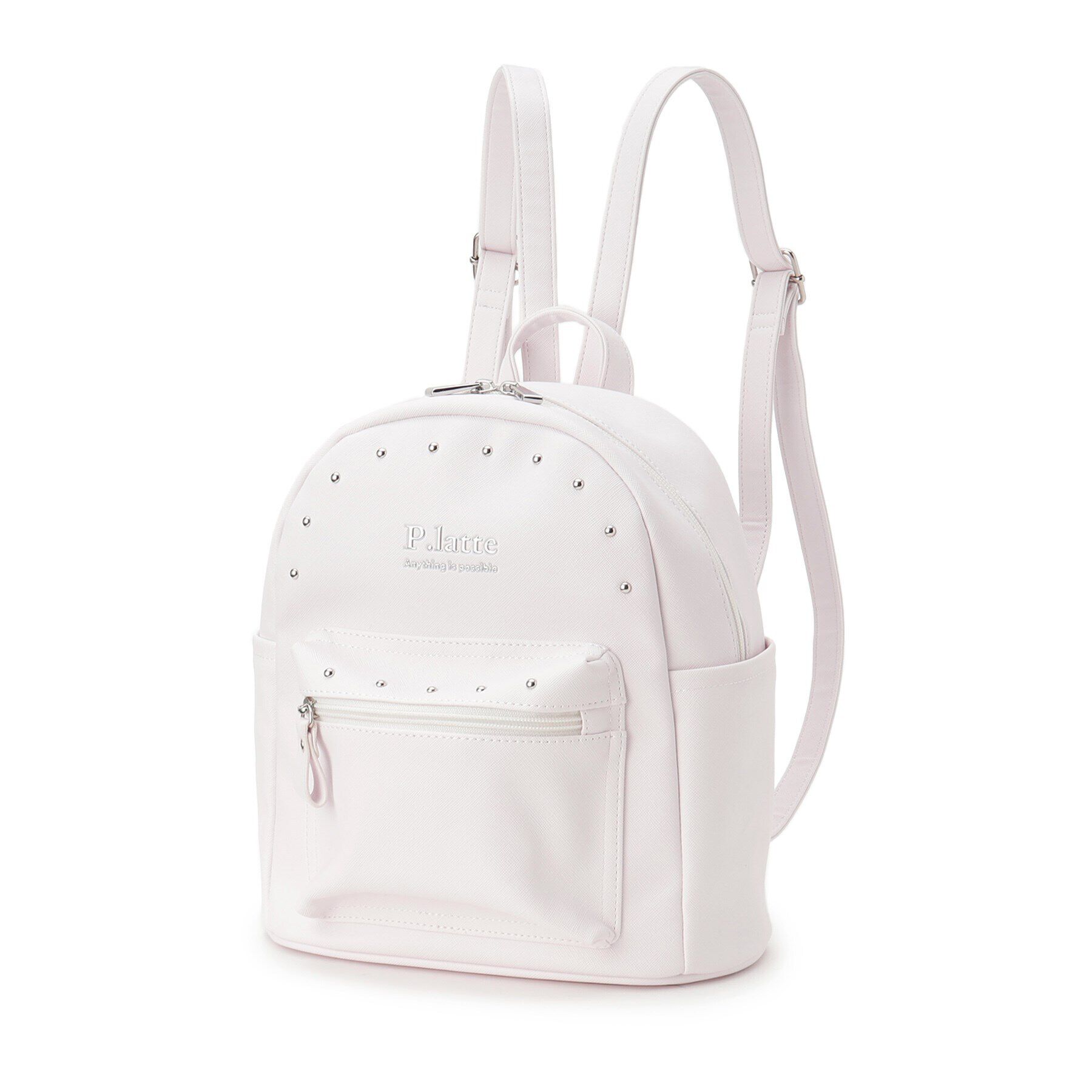 PINK-latte「ラインスタッズミニリュック」|リュック|