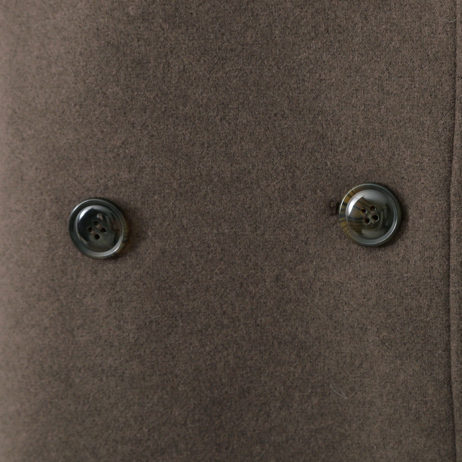 THE SHOP TK「柔らかで大人上品 ジャージメルトンPコート」|ピーコート|