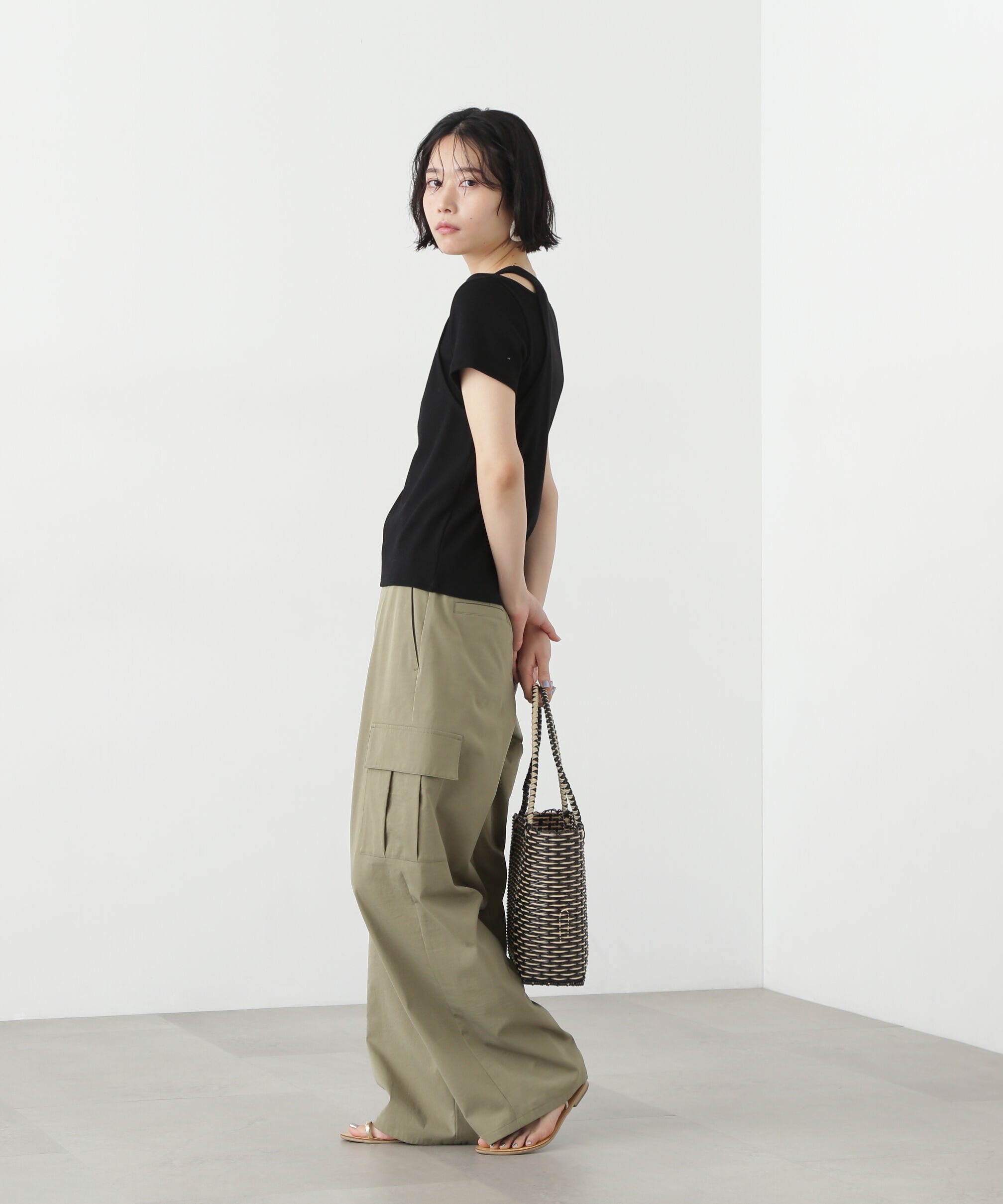  「タンクレイヤード風カットソー」|Tシャツ・カットソー|