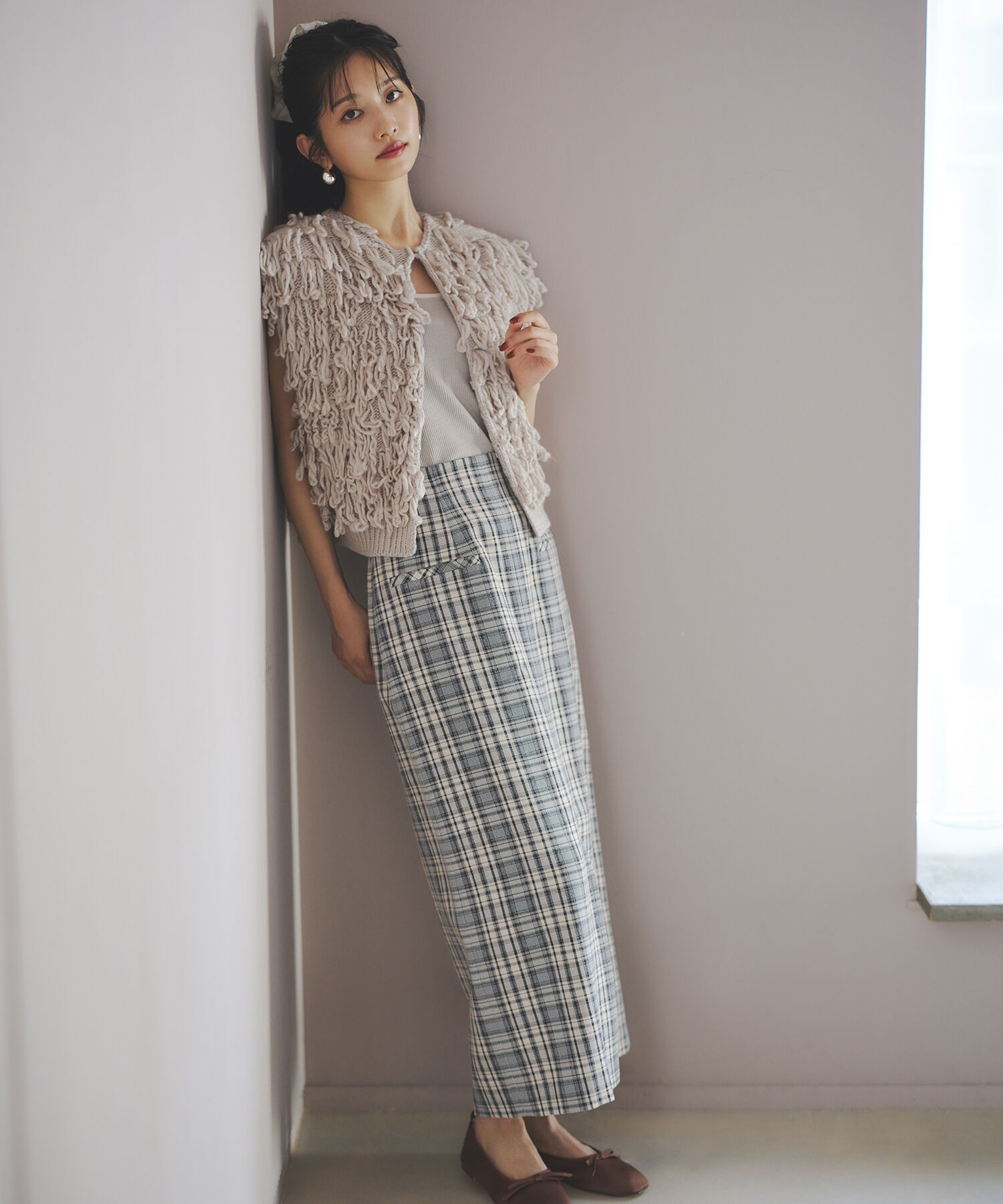  「ループニットベスト」|ニット・セーター|