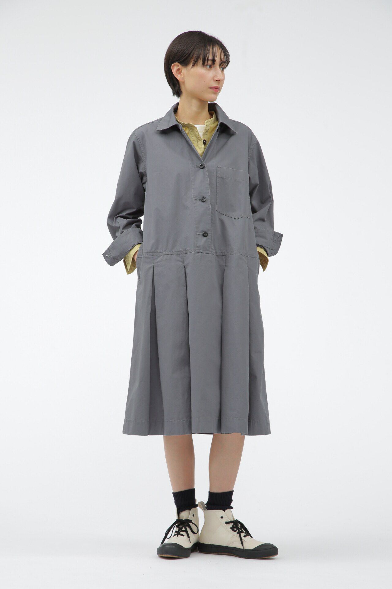 MHL.「COMPACT COTTON POPLIN」|シャツ・ブラウス|