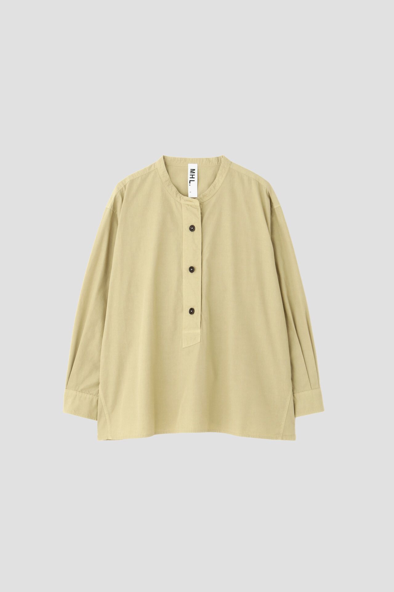 MHL.「COMPACT COTTON POPLIN」|シャツ・ブラウス|