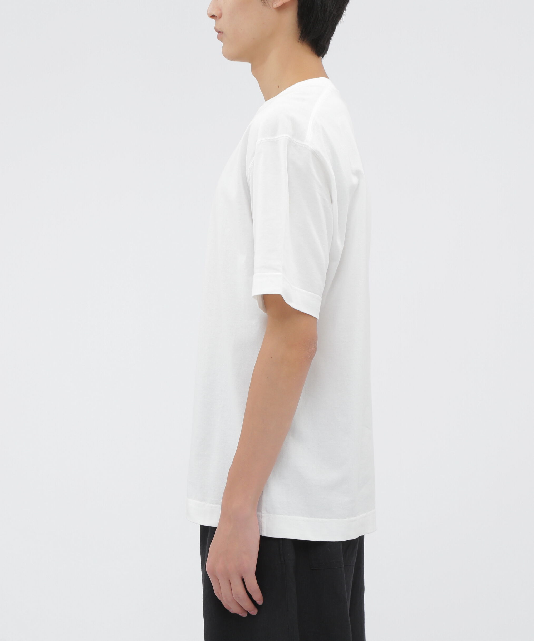 MHL.「LIGHT COTTON JERSEY TOP」|Tシャツ・カットソー|