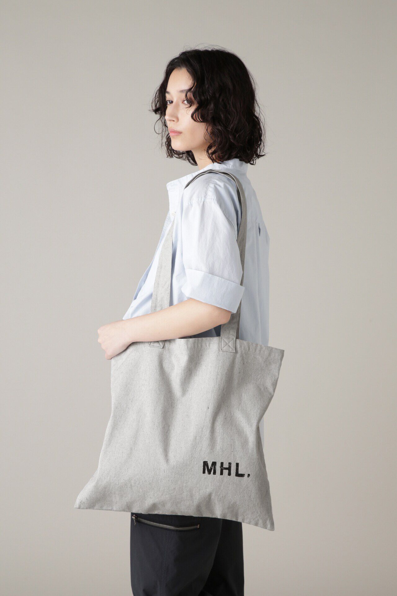 MHL.「UPCYCLED COTTON CANVAS」|その他|GREY