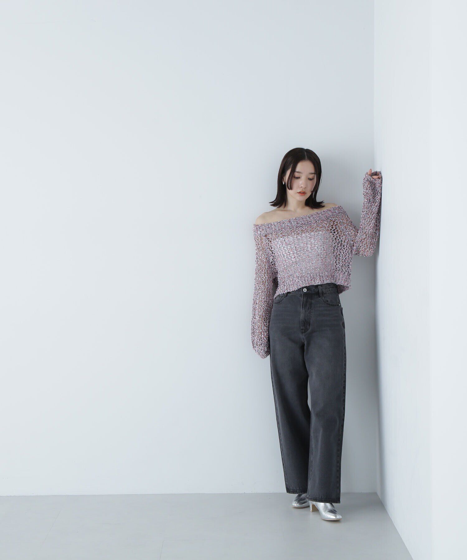  「ワイドストレートデニムパンツ」|その他|