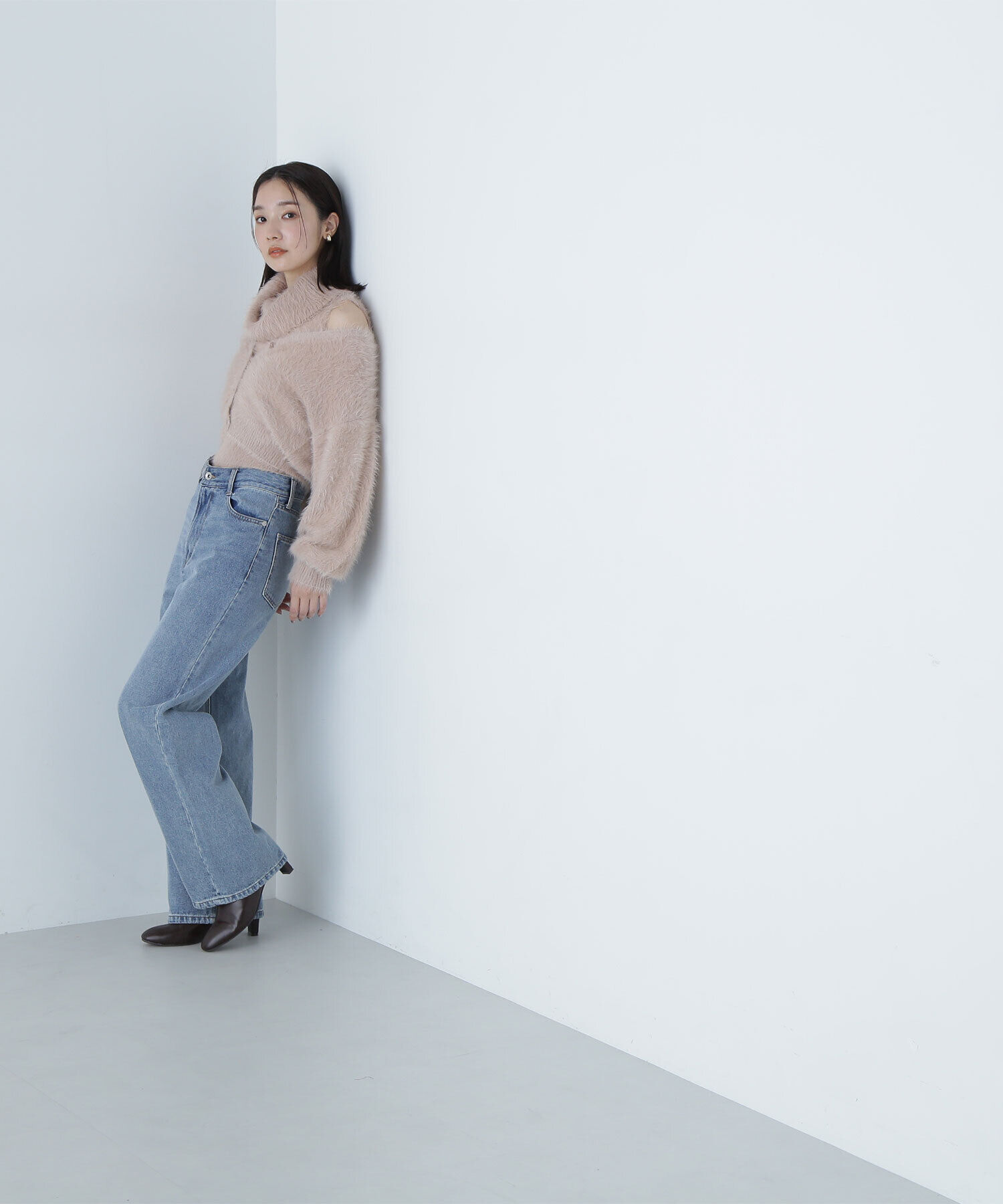  「ワイドストレートデニムパンツ」|その他|