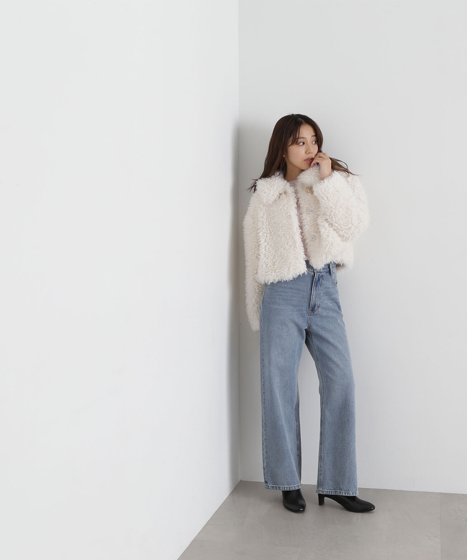  「ワイドストレートデニムパンツ」|その他|