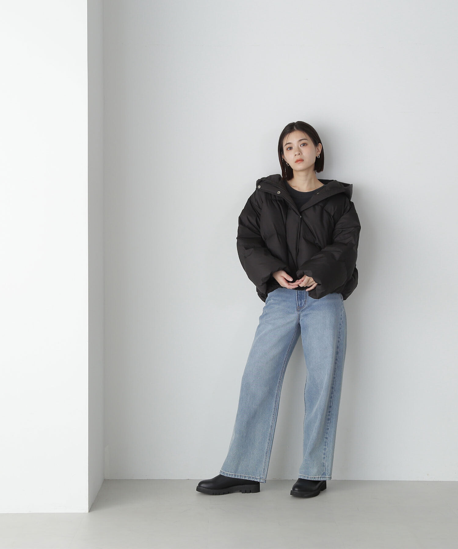  「ワイドストレートデニムパンツ」|その他|