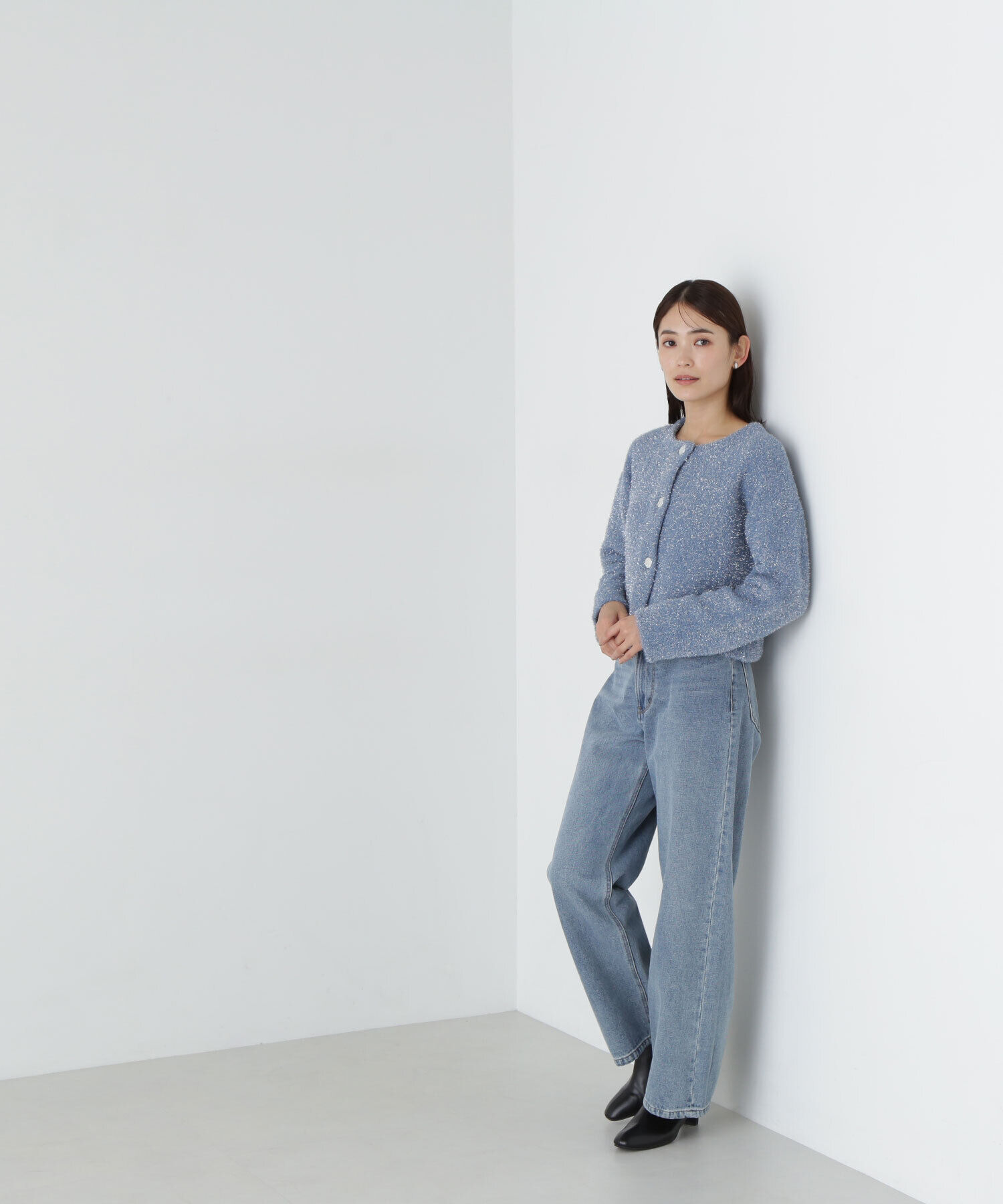  「ワイドストレートデニムパンツ」|その他|