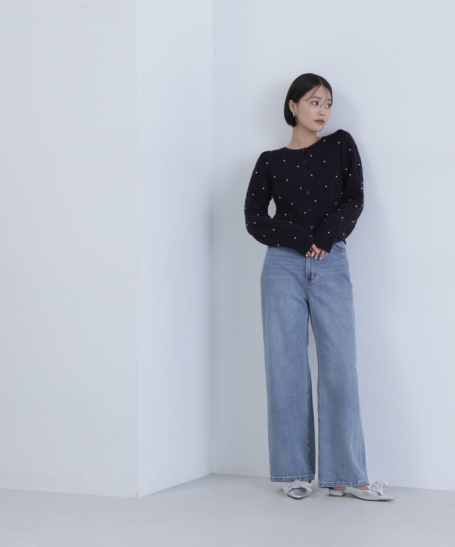  「ワイドストレートデニムパンツ」|その他|