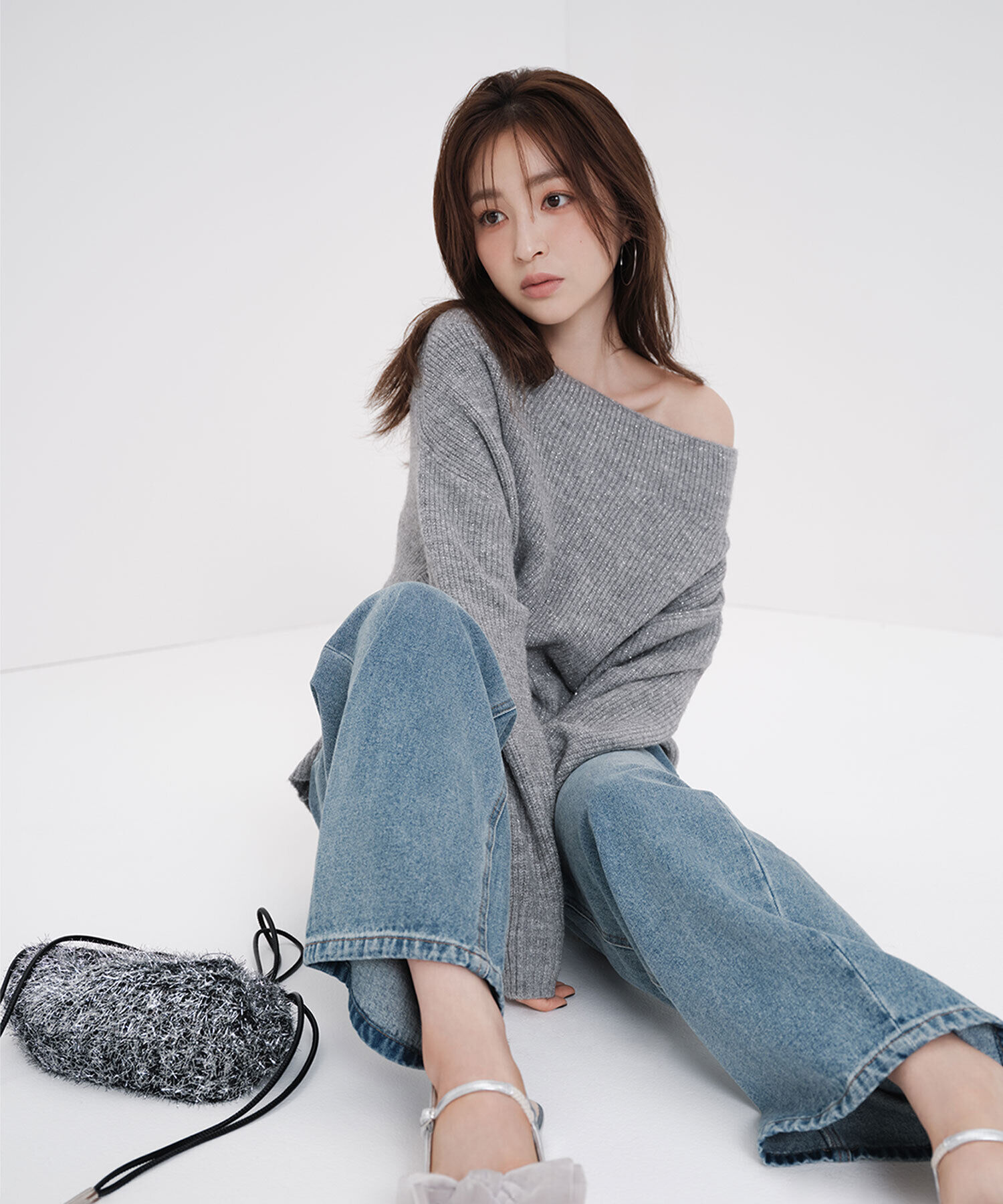  「ワイドストレートデニムパンツ」|その他|