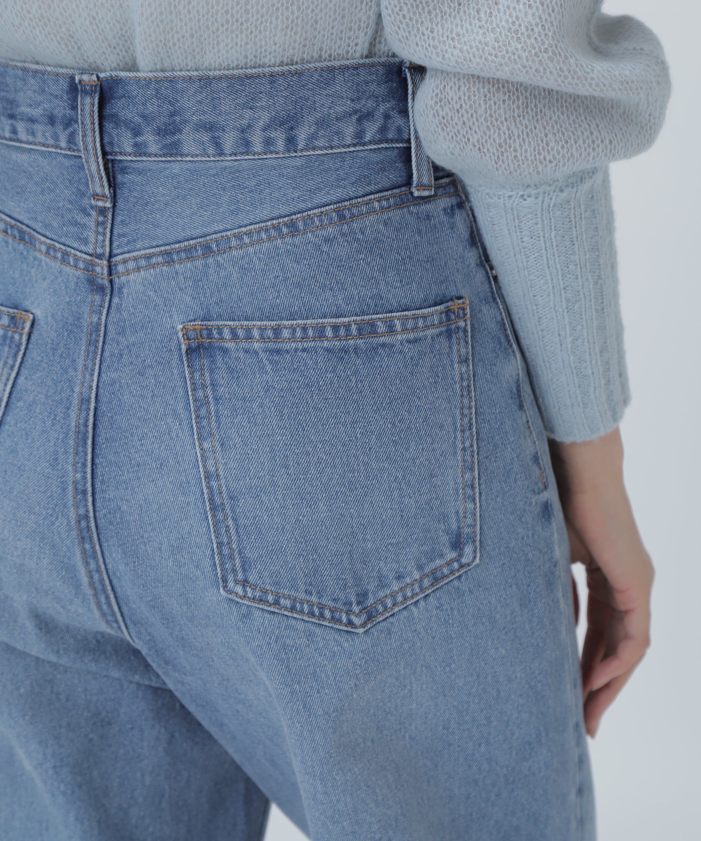  「ワイドストレートデニムパンツ」|その他|