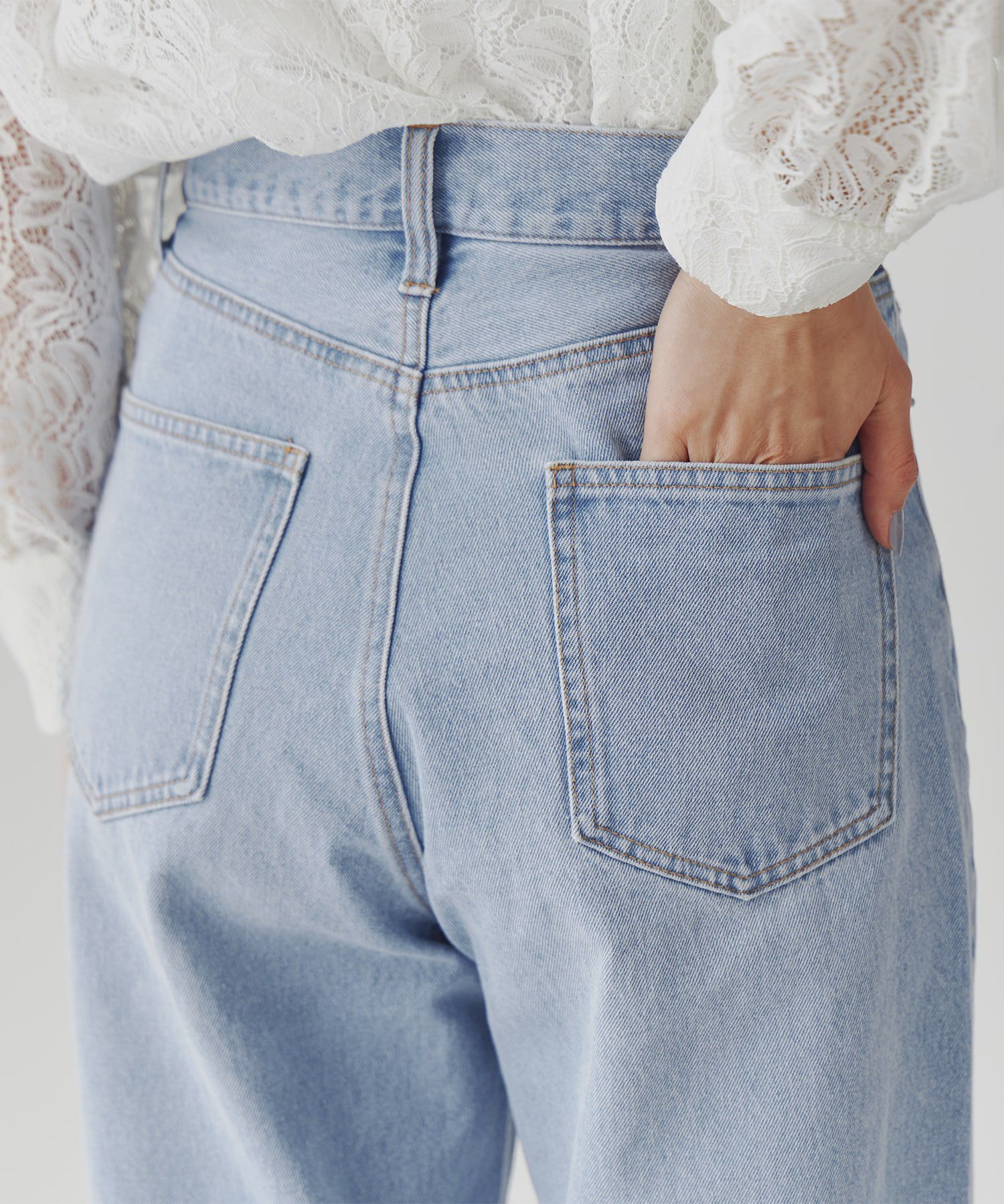  「ワイドストレートデニムパンツ」|その他|