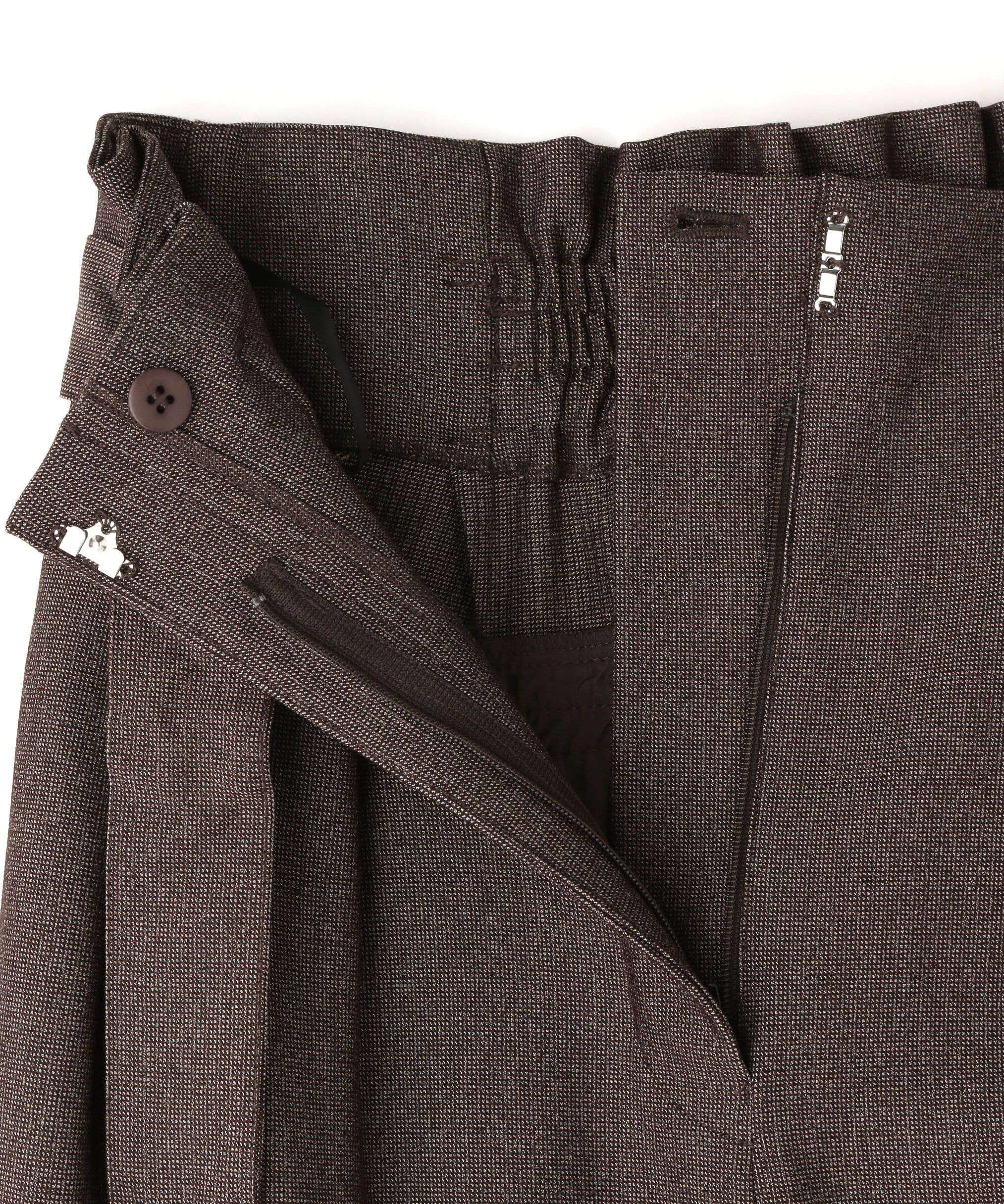  「ベルテッドツイーディータックパンツ」|その他|