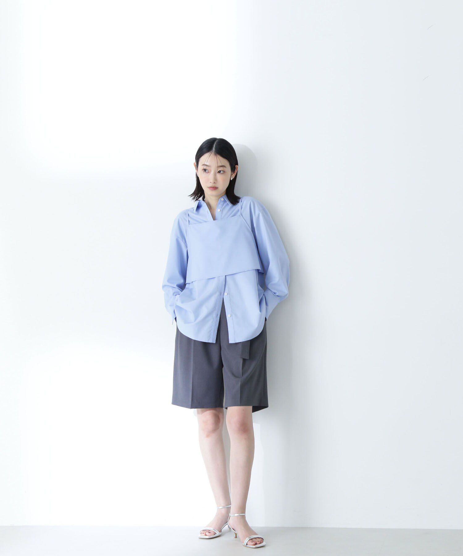  「ビスチェレイヤードシャツ」|シャツ・ブラウス|