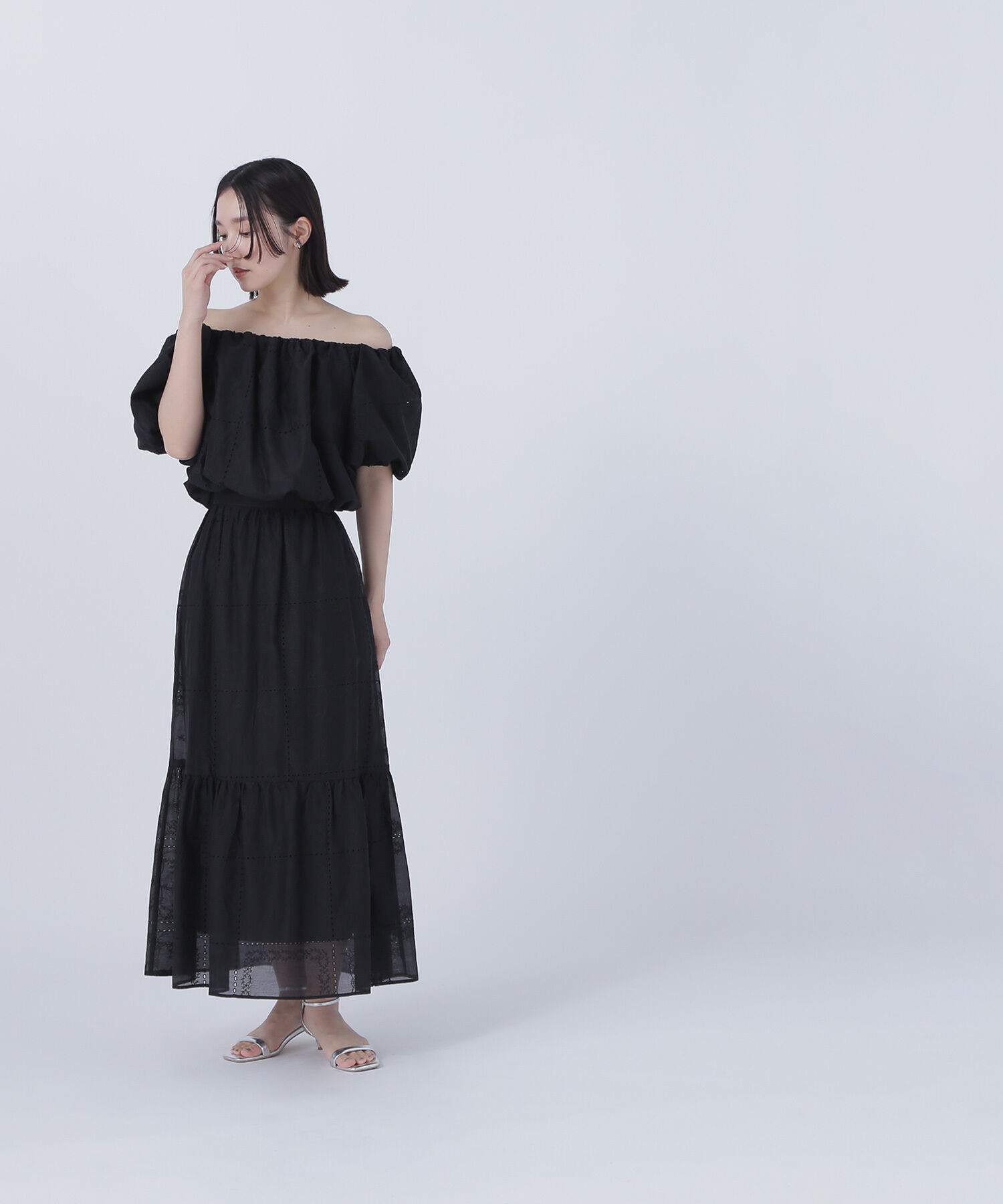  「シアーレーススカート」|スカート|