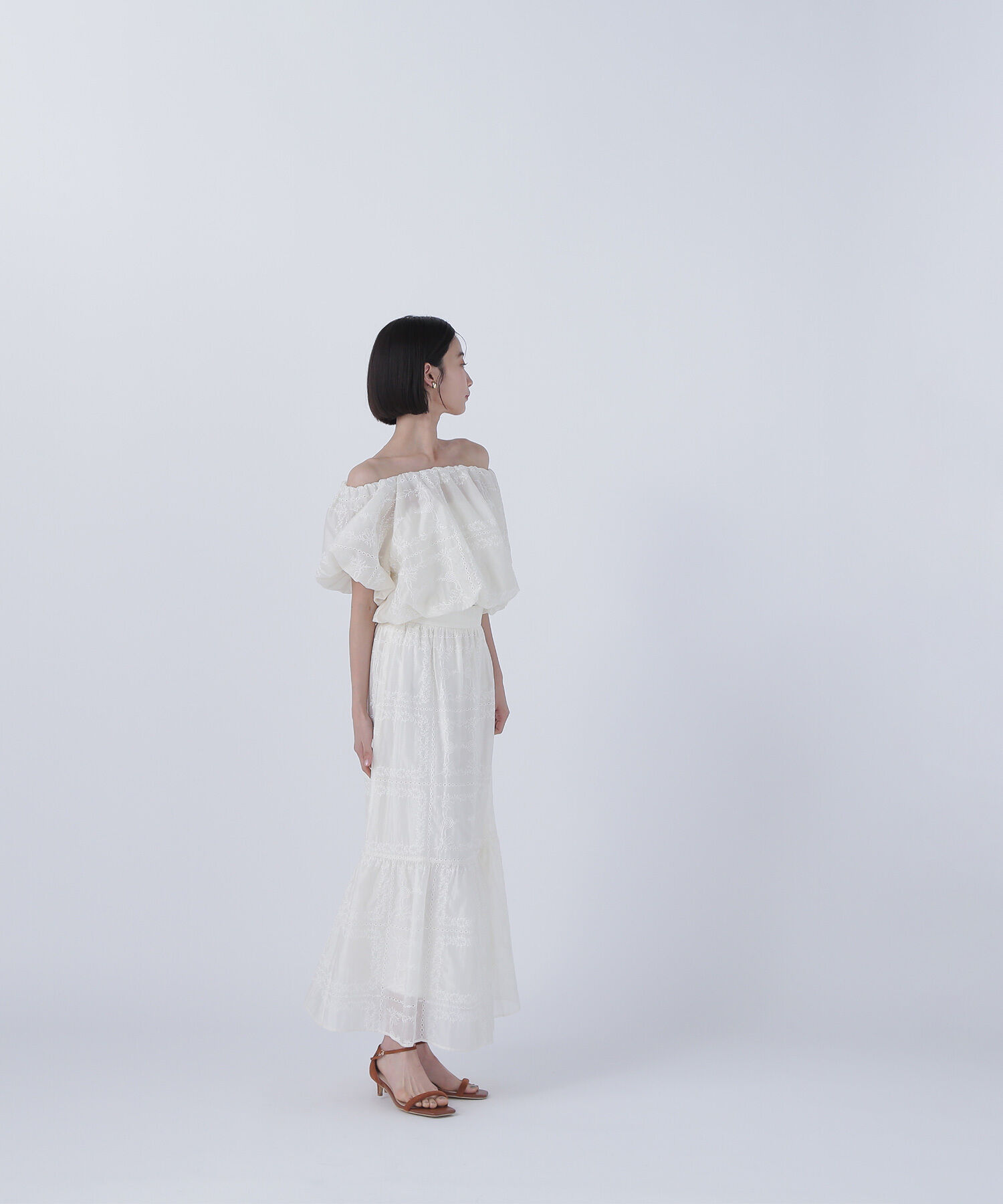  「シアーレーススカート」|スカート|