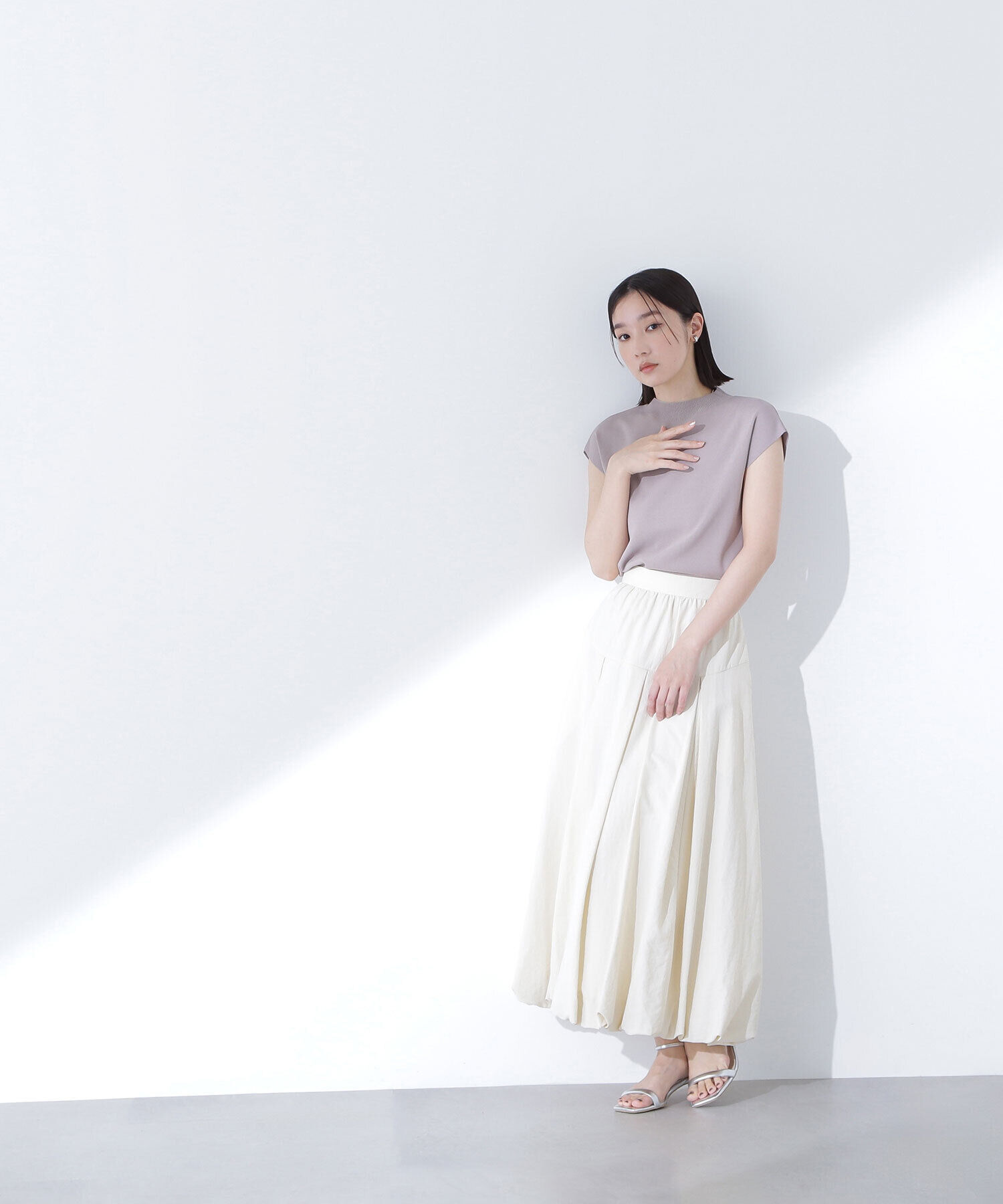  「総針ベーシックシリーズ モックネックニット」|ニット・セーター|