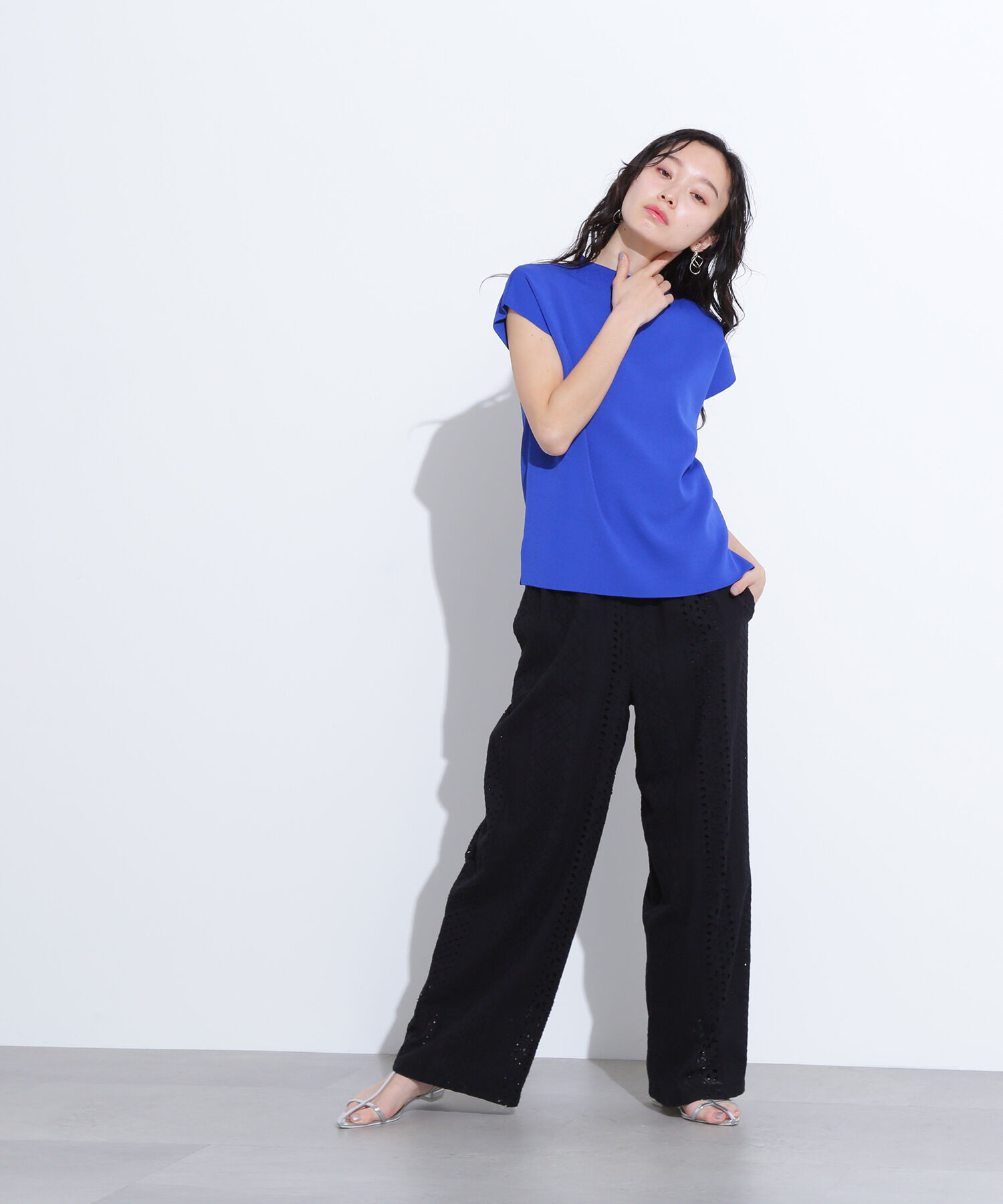  「総針ベーシックシリーズ モックネックニット」|ニット・セーター|